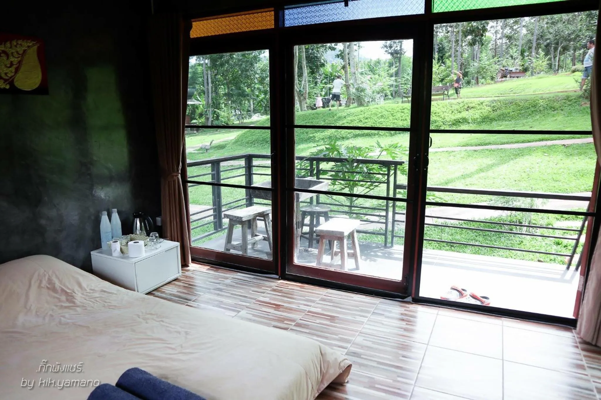 Garden view, Bed in Phu Pha View Doi