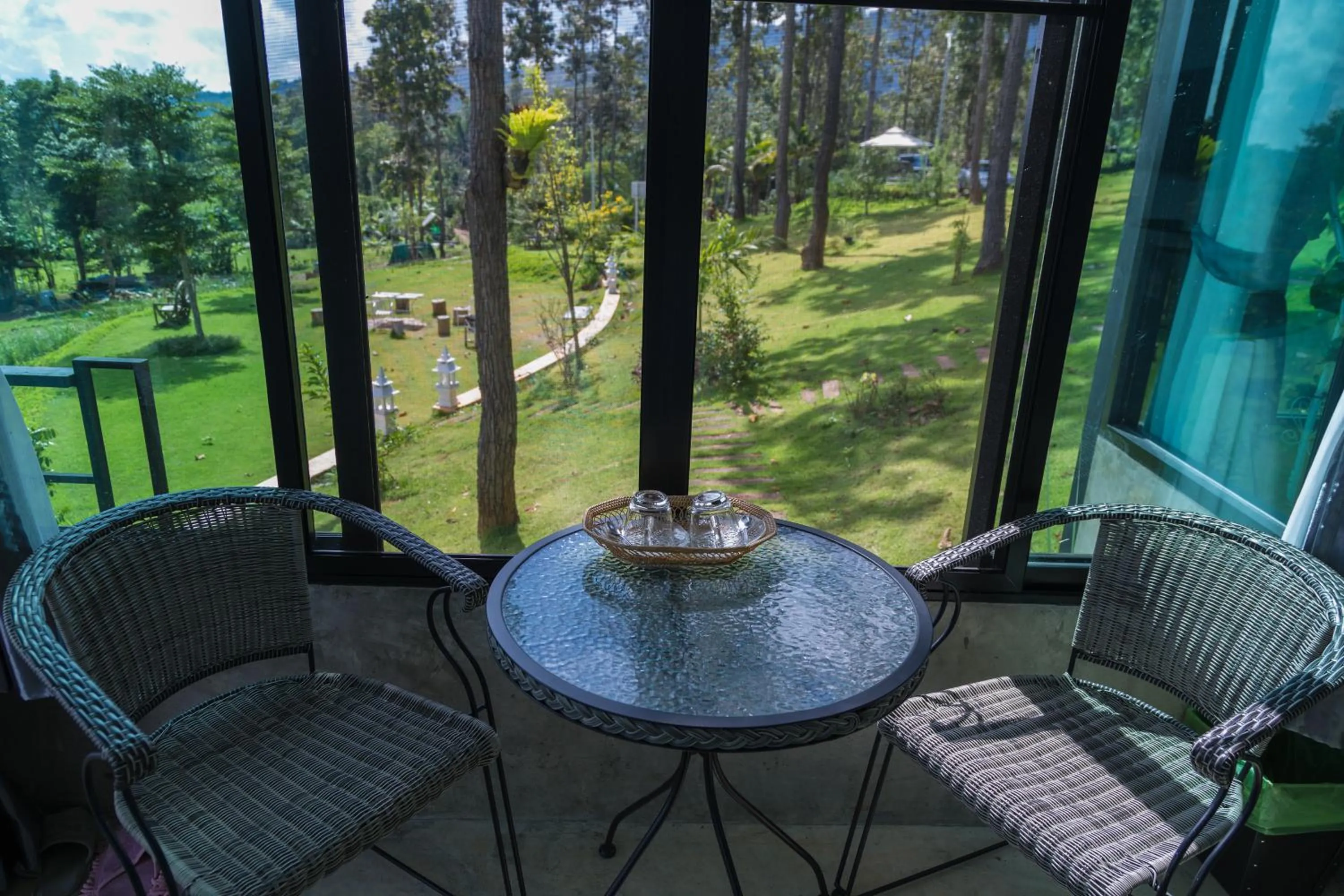 Dining area in Phu Pha View Doi
