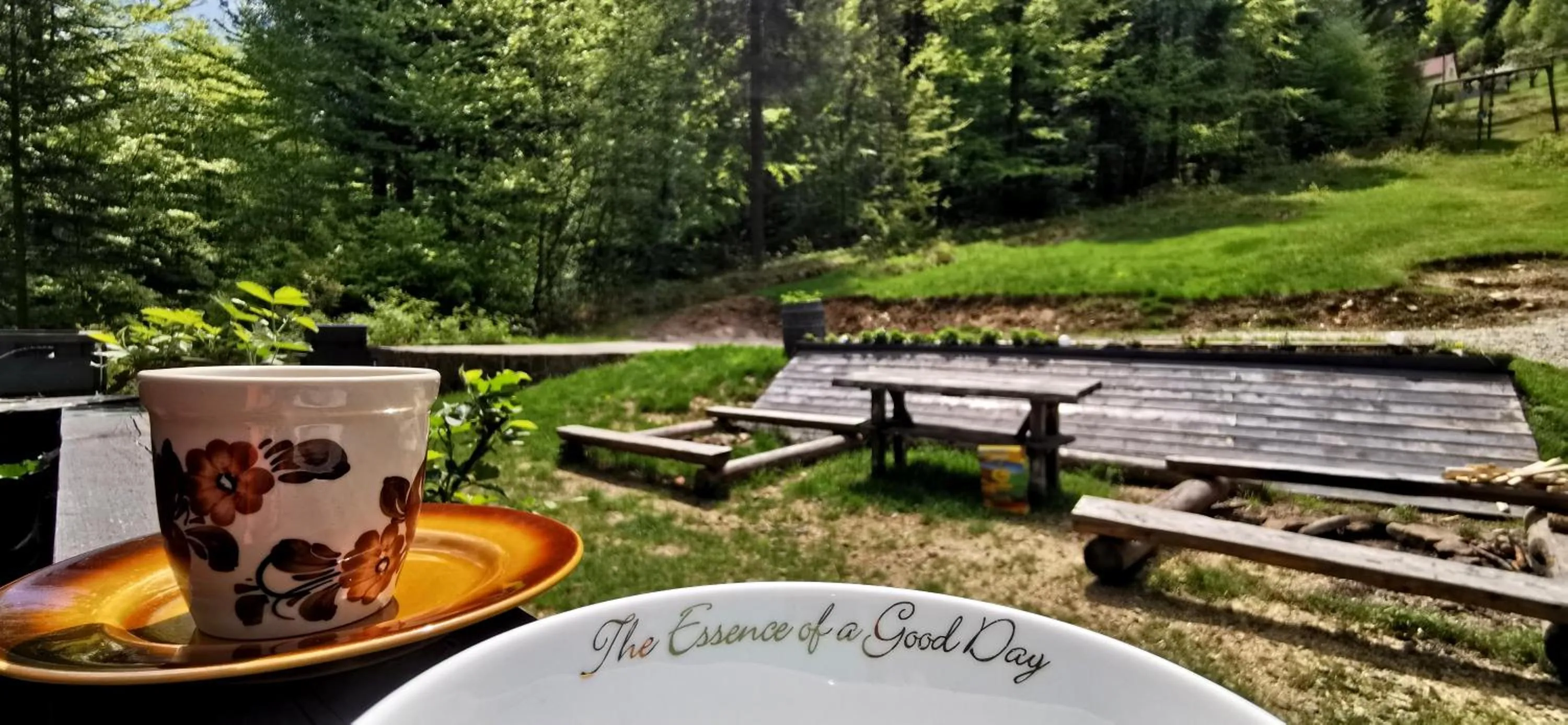 Garden in Osada pod Beskidem- chatki całoroczne