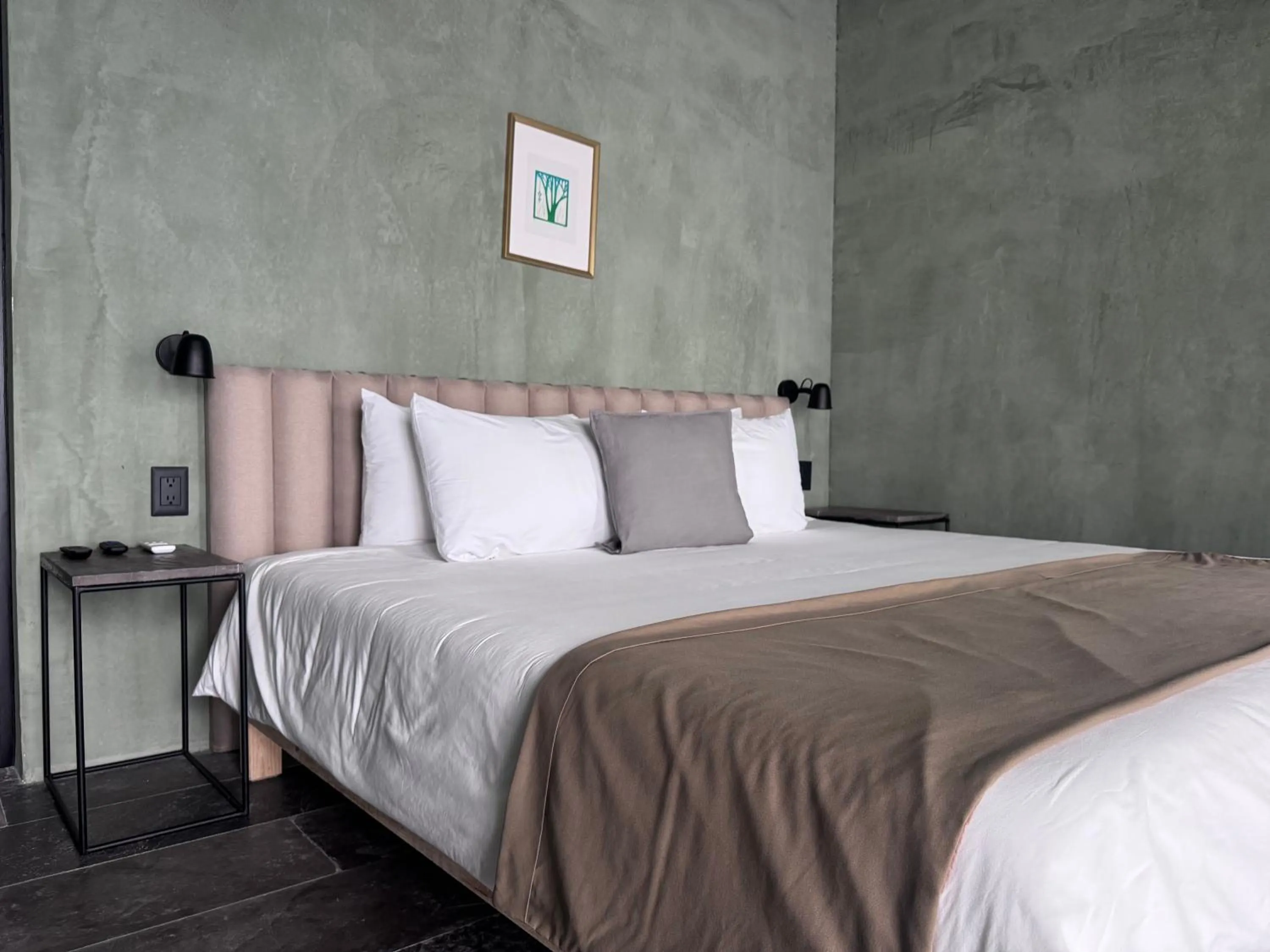 Bed in Lusitania Hotel Orizaba