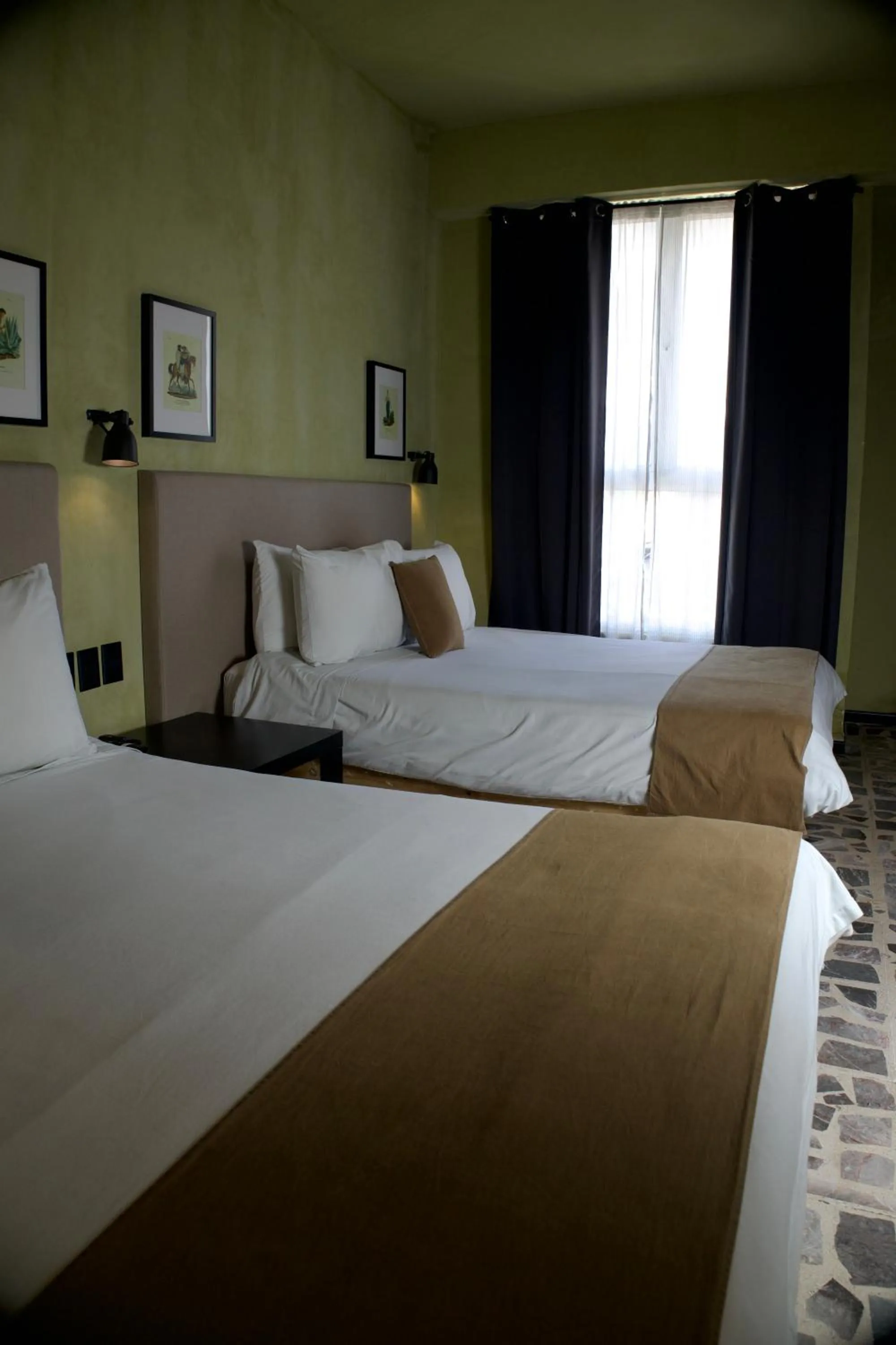 Bed in Lusitania Hotel Orizaba