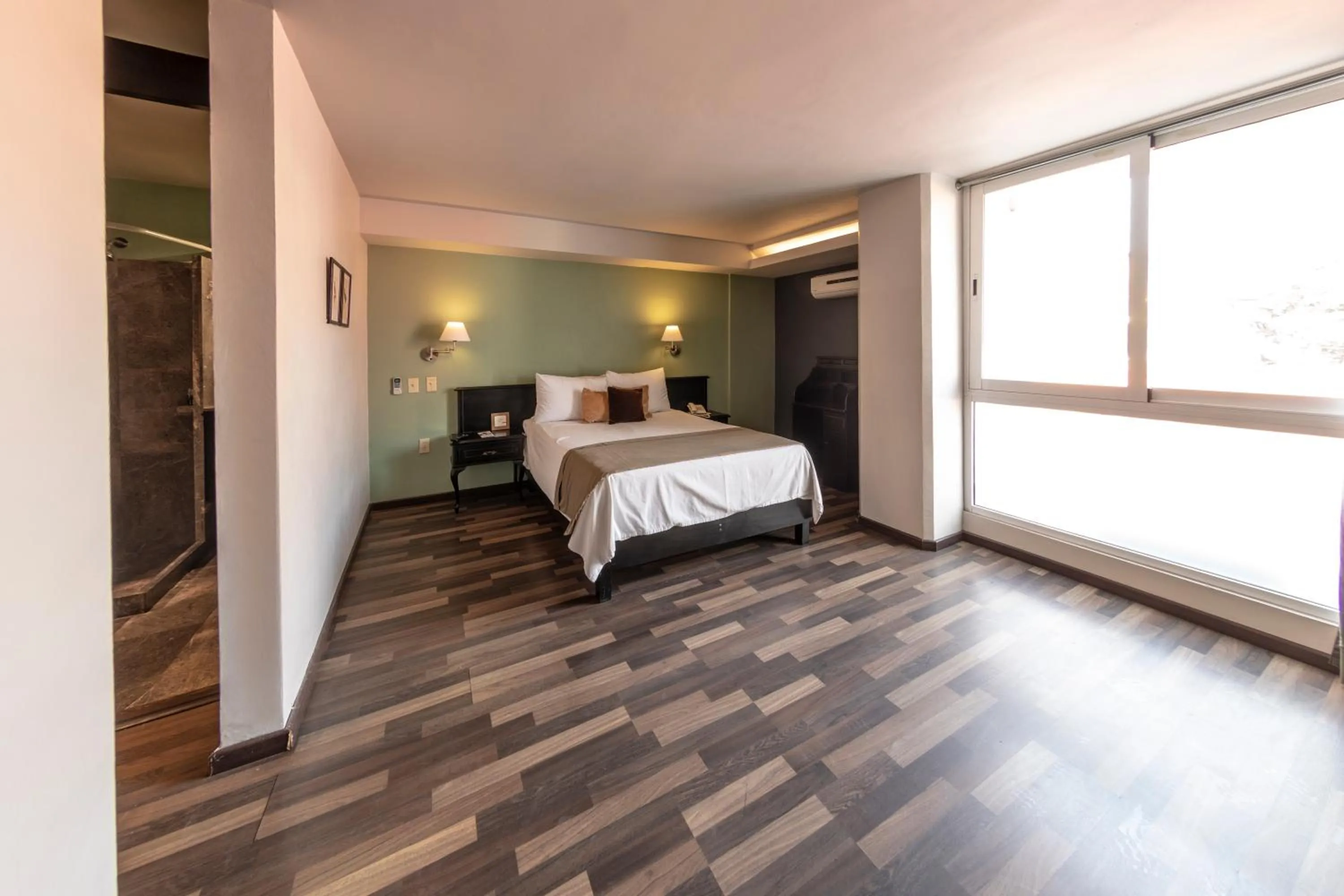 Bed in Lusitania Hotel Orizaba