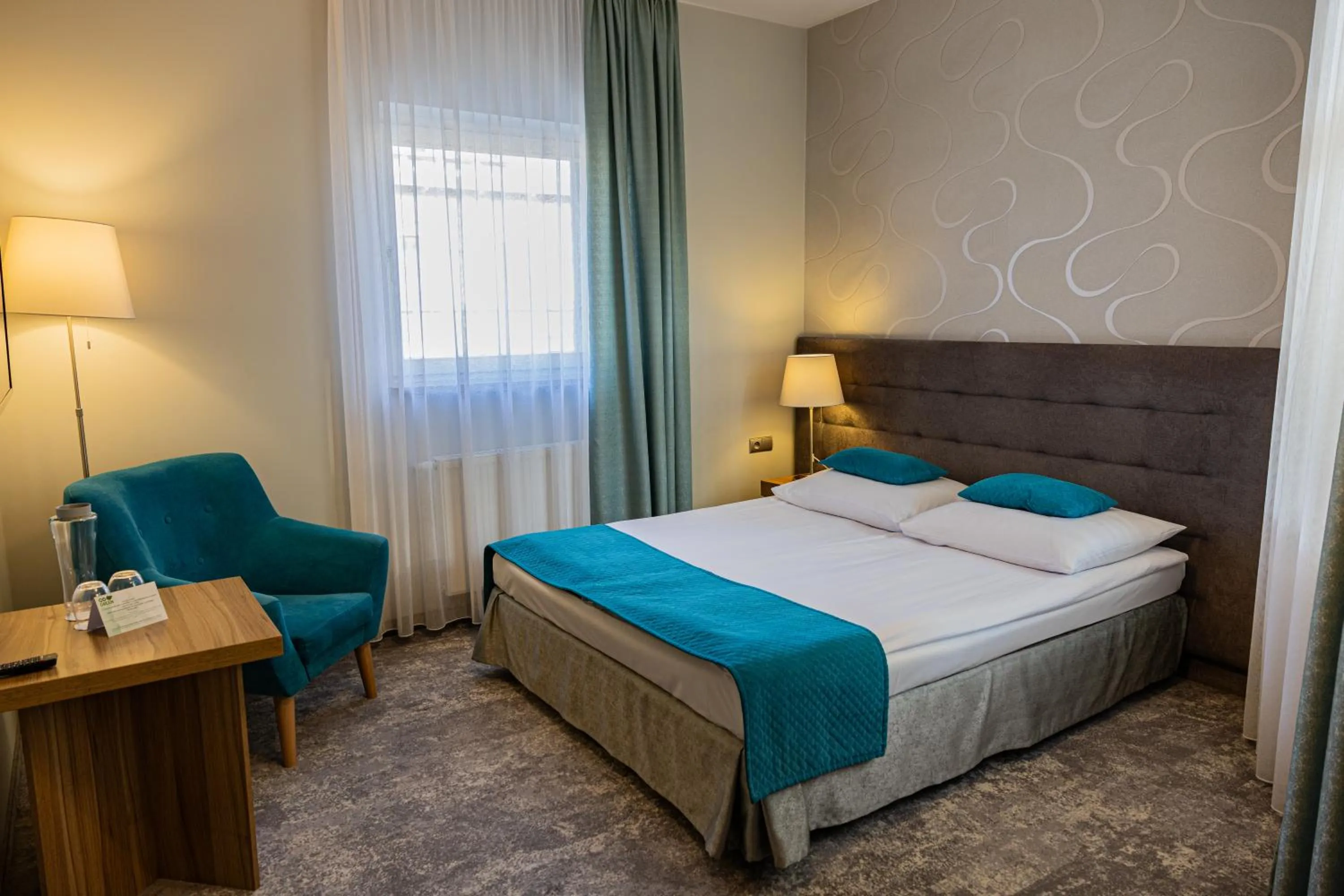 Bed in Tulip Hotels - Wroclaw Patio