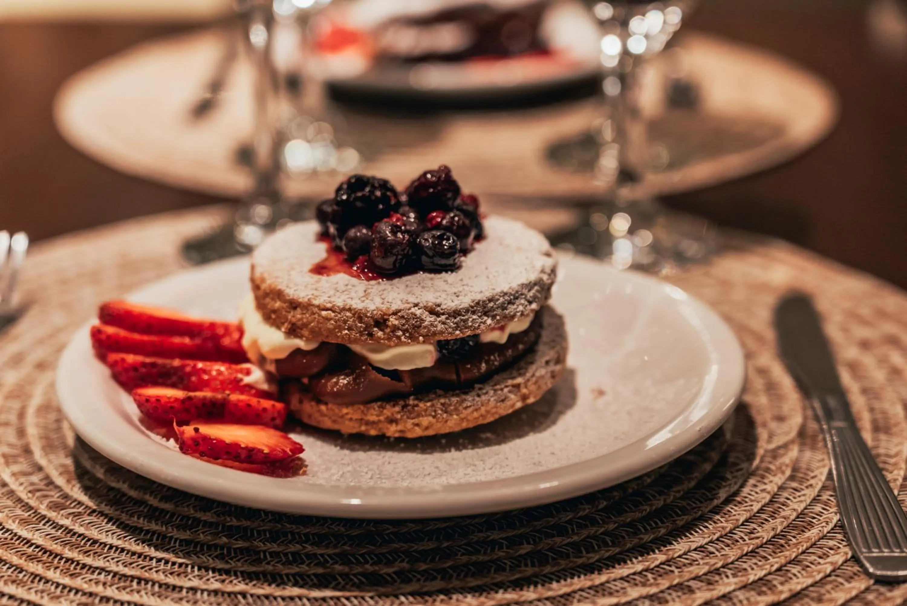 Food close-up in Hotel Puerto Blest