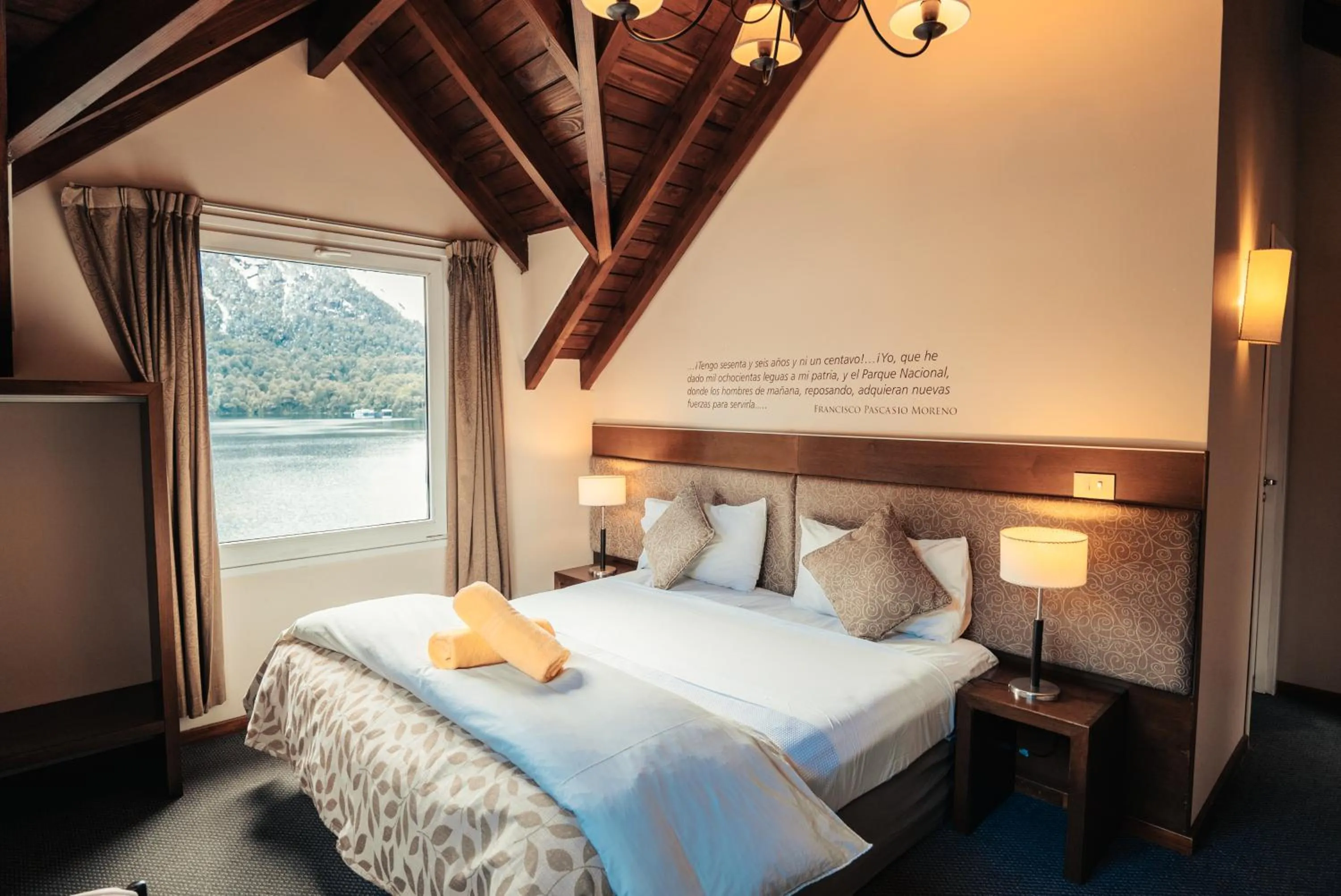 Bed in Hotel Puerto Blest