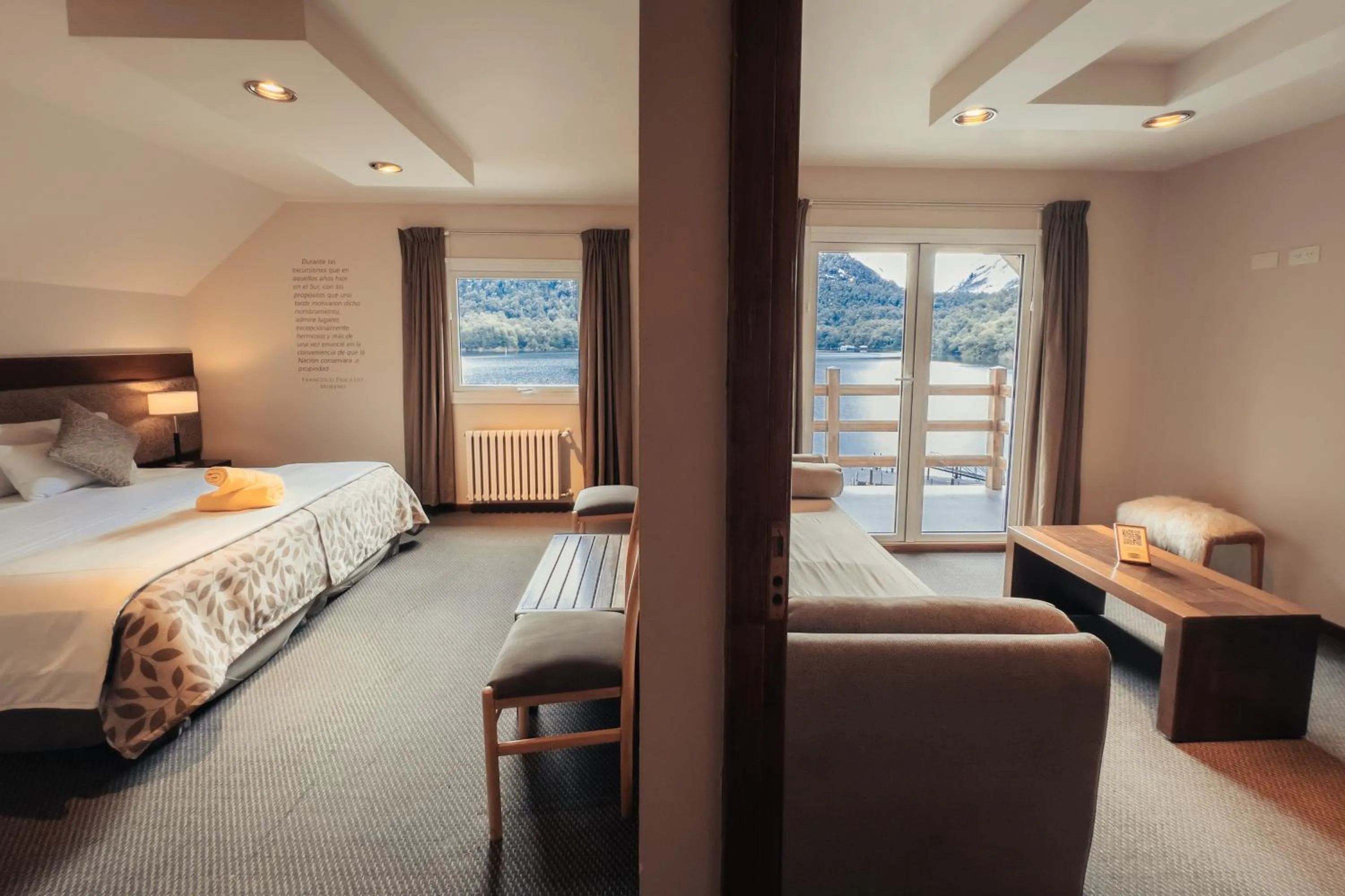 Bed in Hotel Puerto Blest