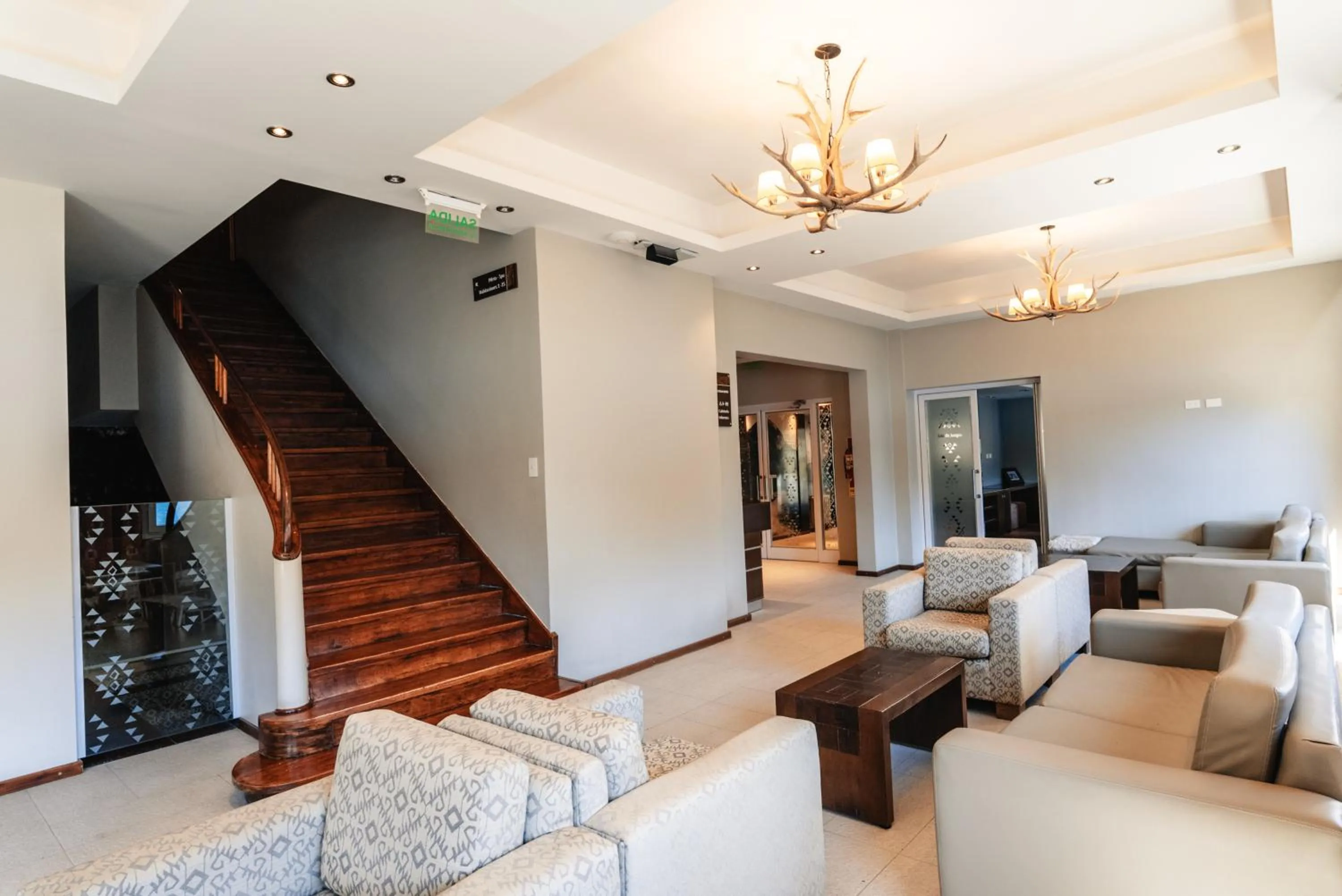 Lobby or reception in Hotel Puerto Blest