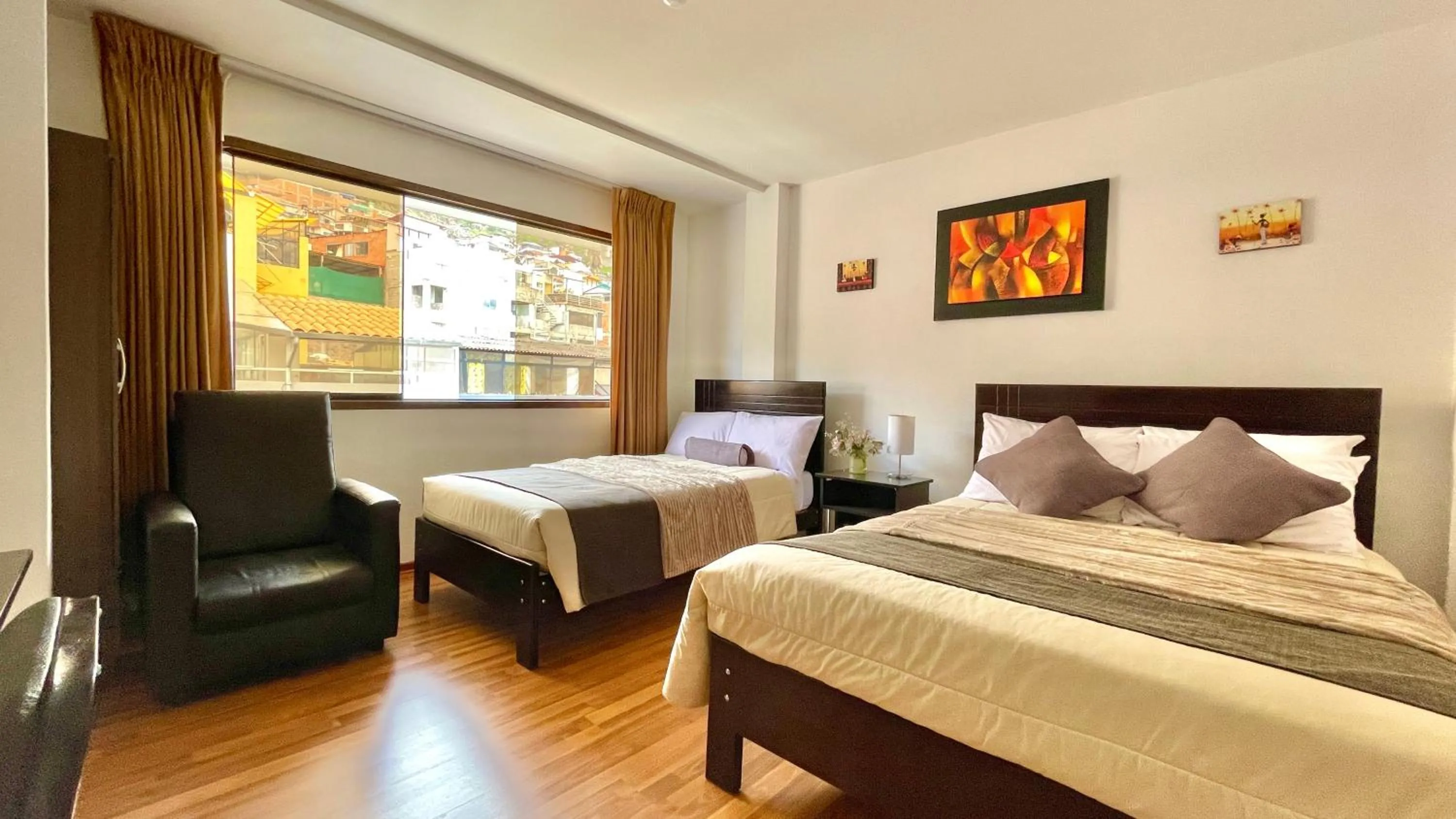 Bed in Allincay Cusco Apart Hotel