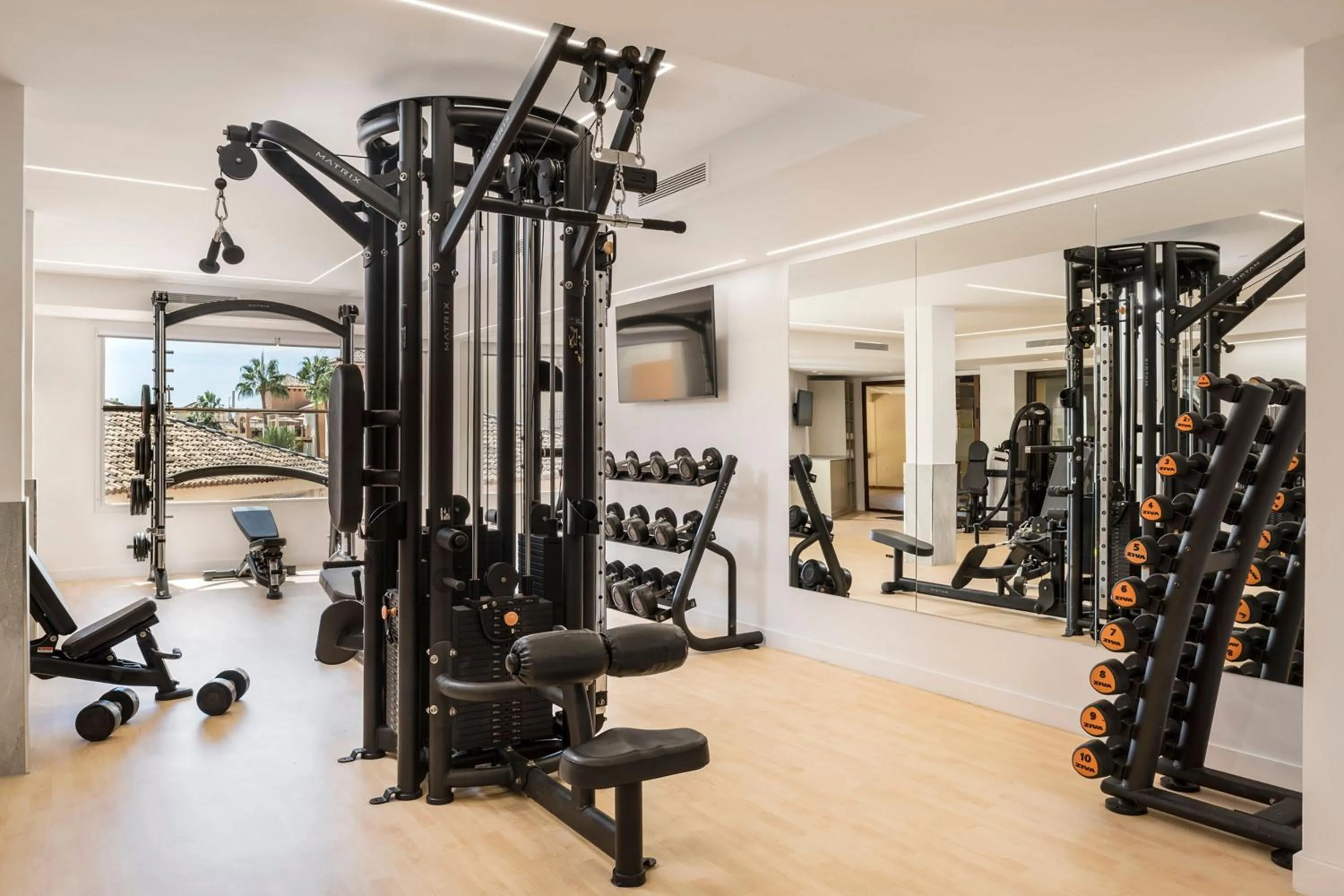 Fitness centre/facilities in Marriott's Marbella Beach Resort