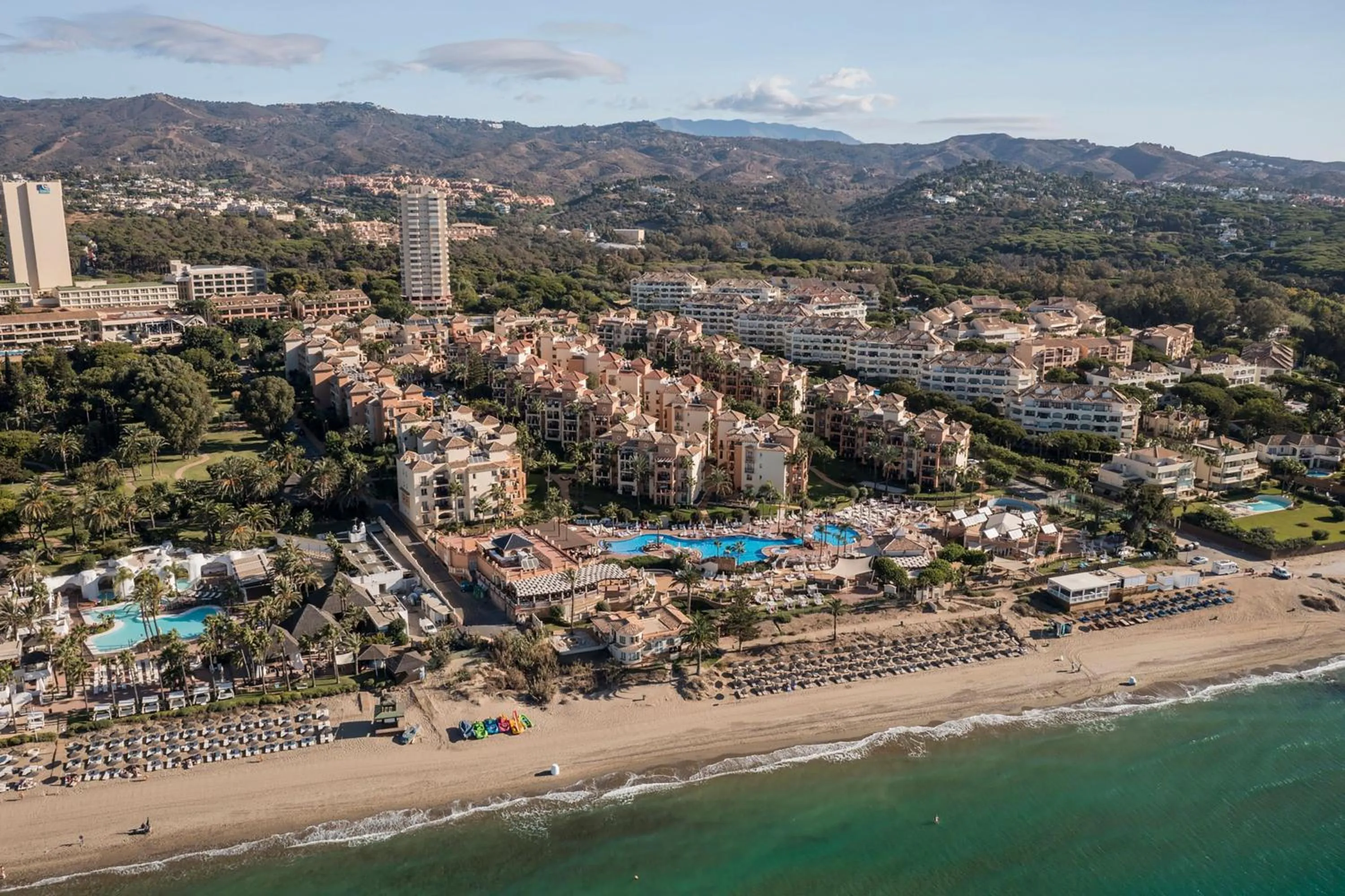 Property building in Marriott's Marbella Beach Resort