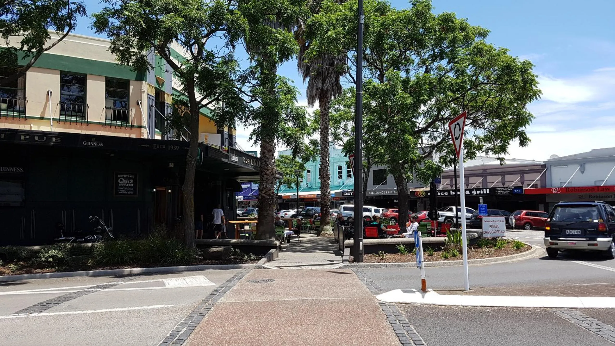 Facade/entrance in Whakatane Hotel