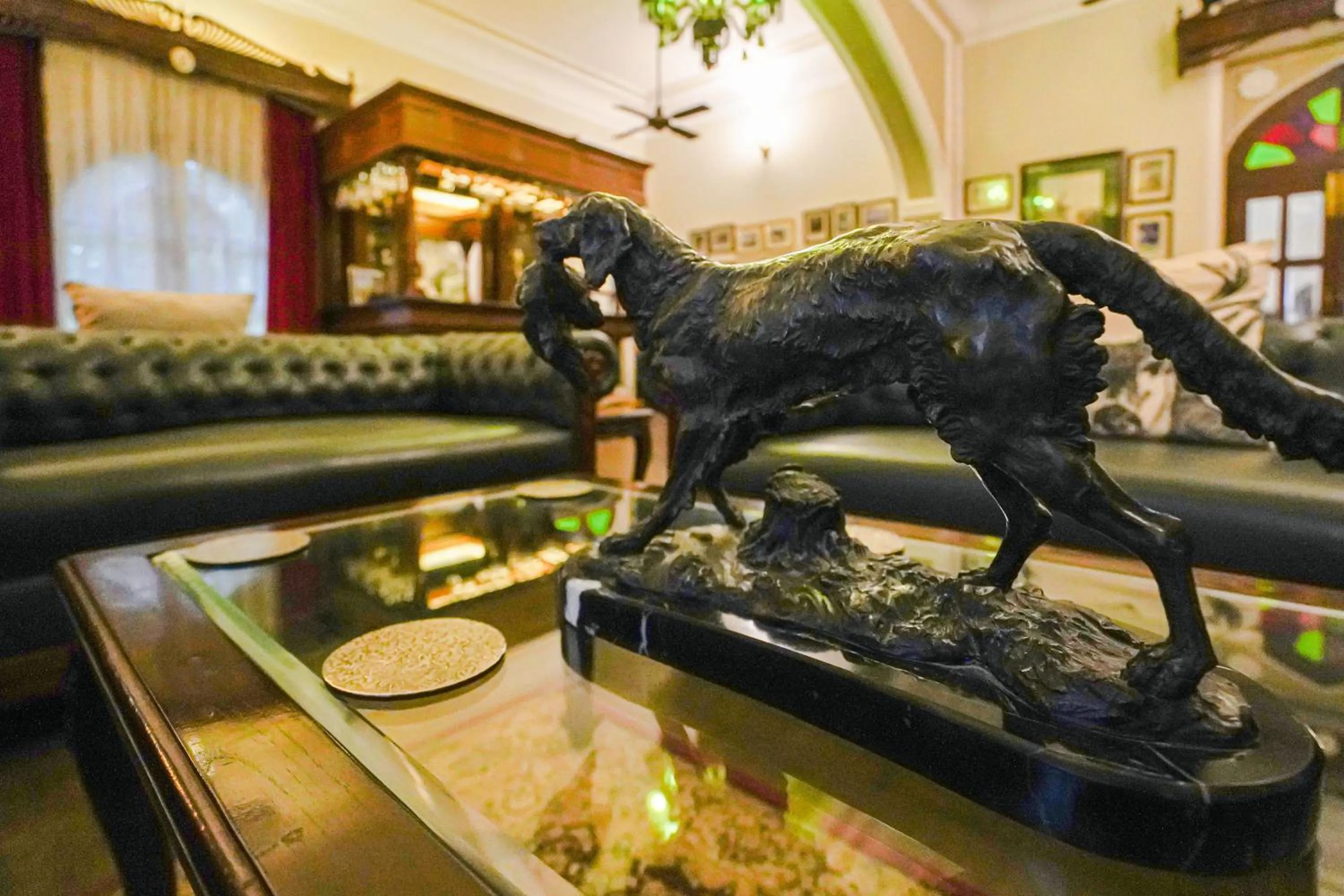 Seating area in Khas Bagh