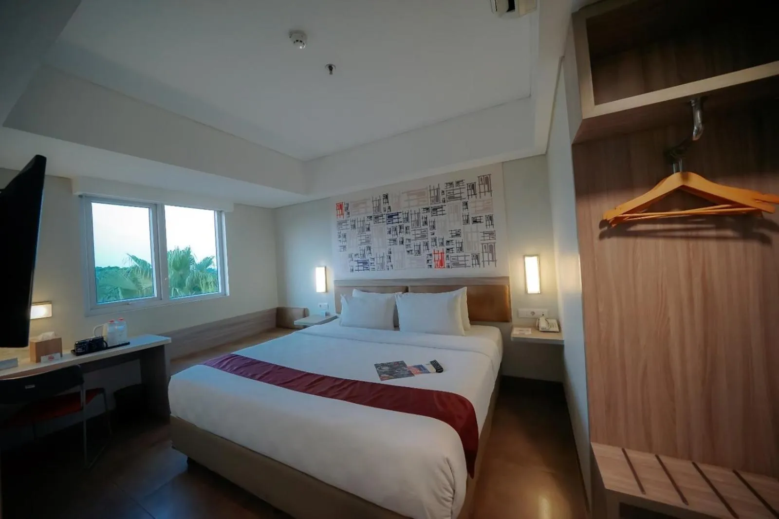 Bed in Grand Cordela Hotel Bandung