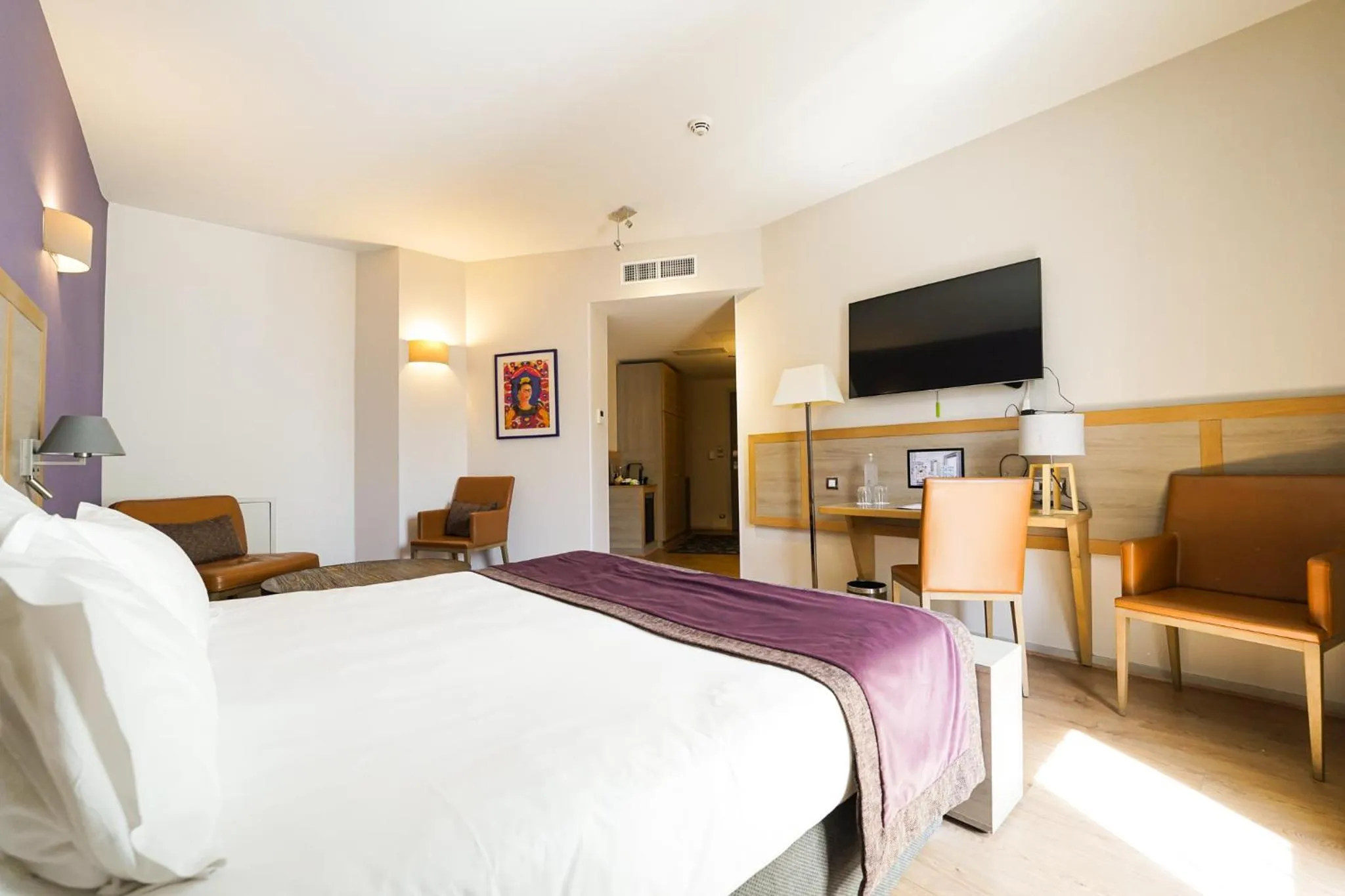 Bed in Hotel Vatel Bordeaux