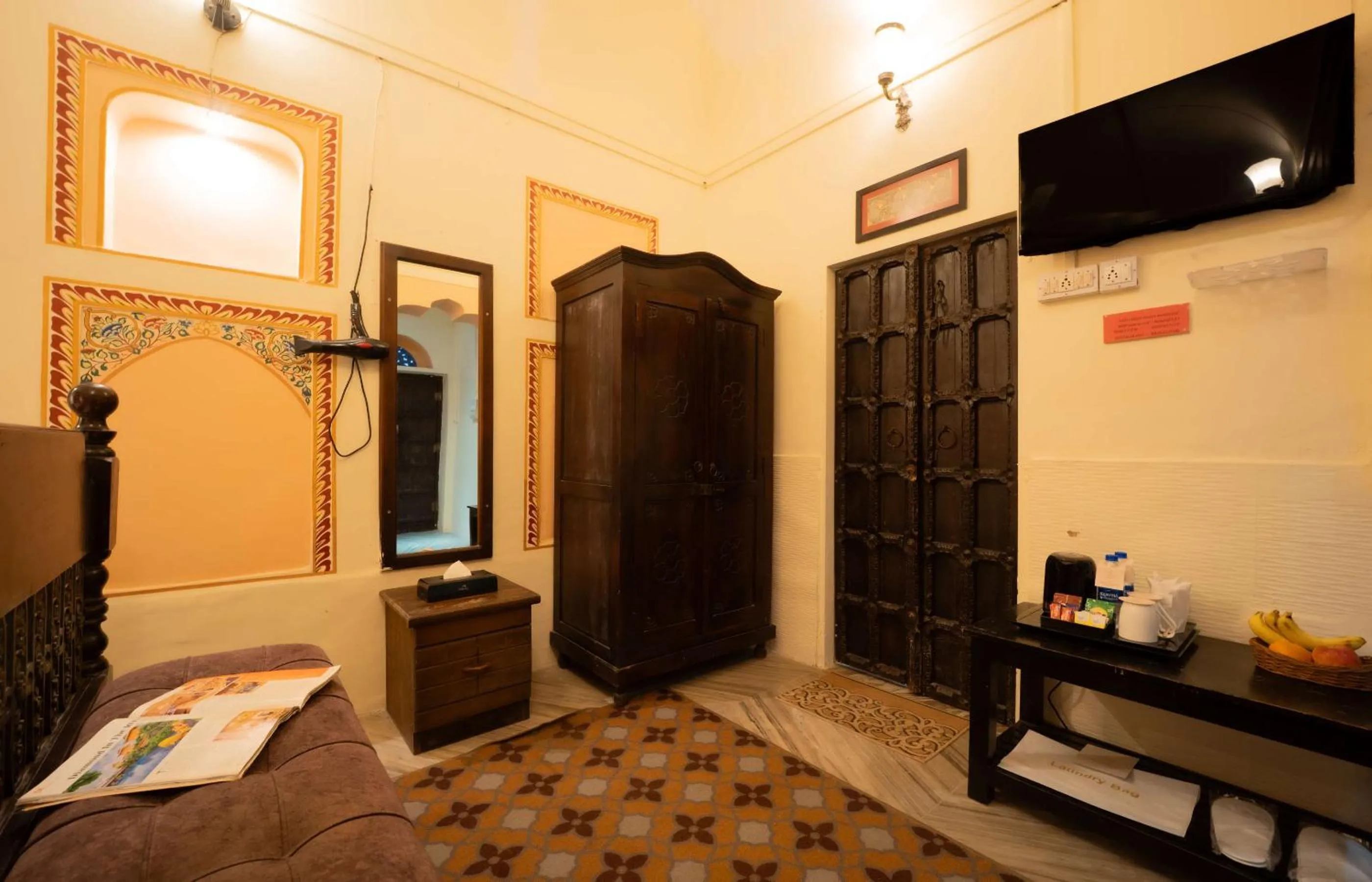 Living room in Hotel Shahi Palace Mandawa