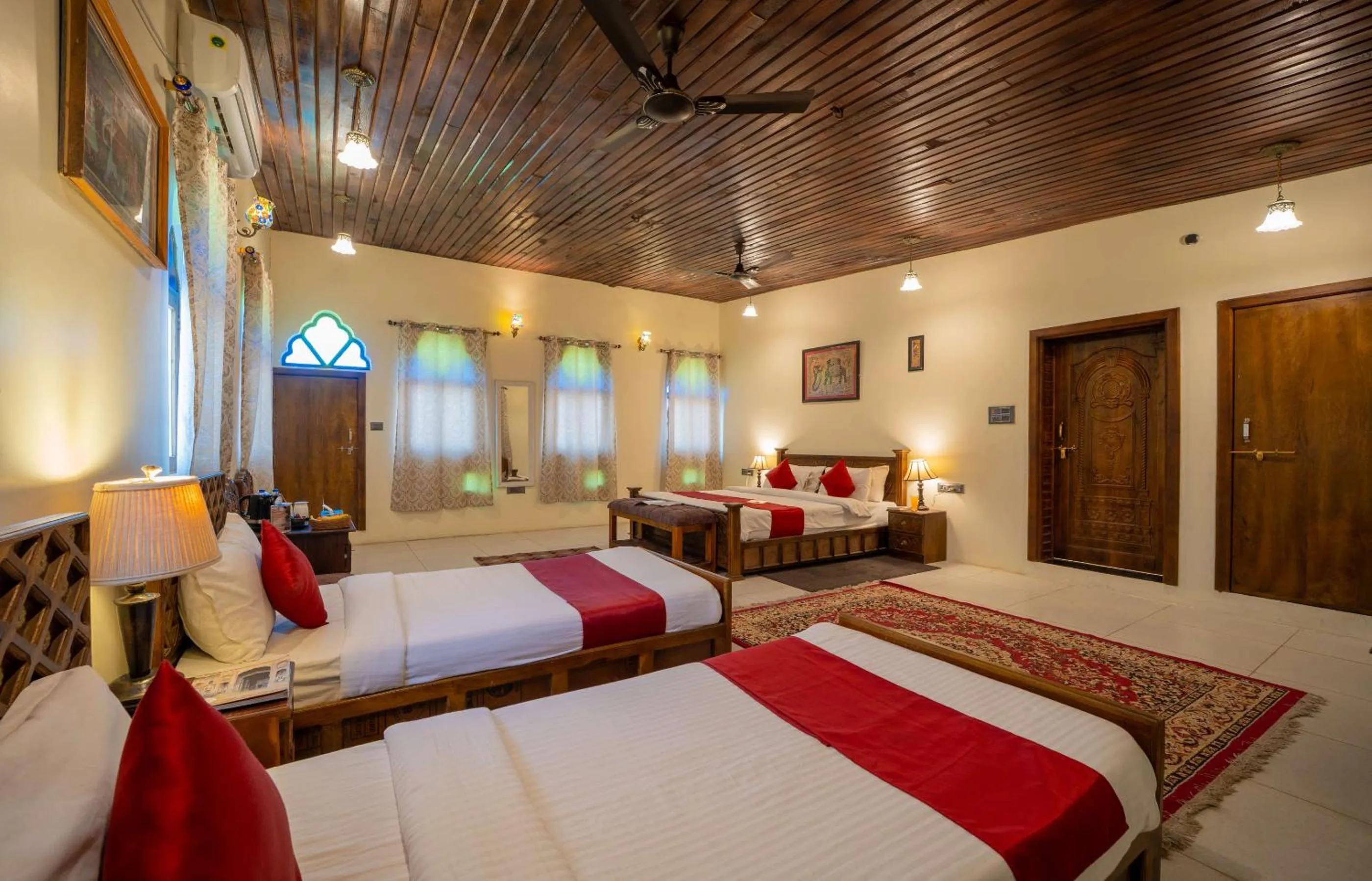 Photo of the whole room, Bed in Hotel Shahi Palace Mandawa