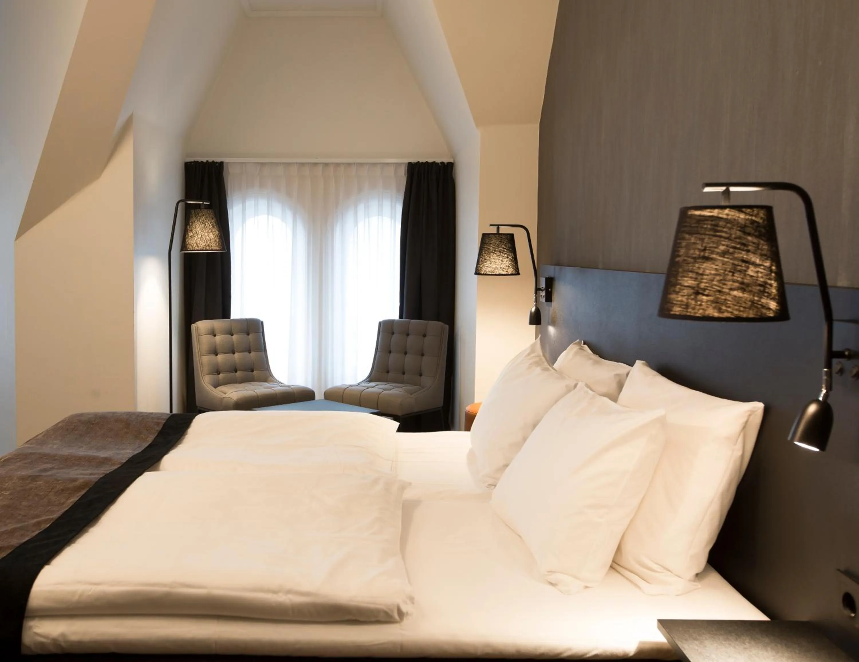 Bedroom, Bed in Saga Hotel Oslo Central