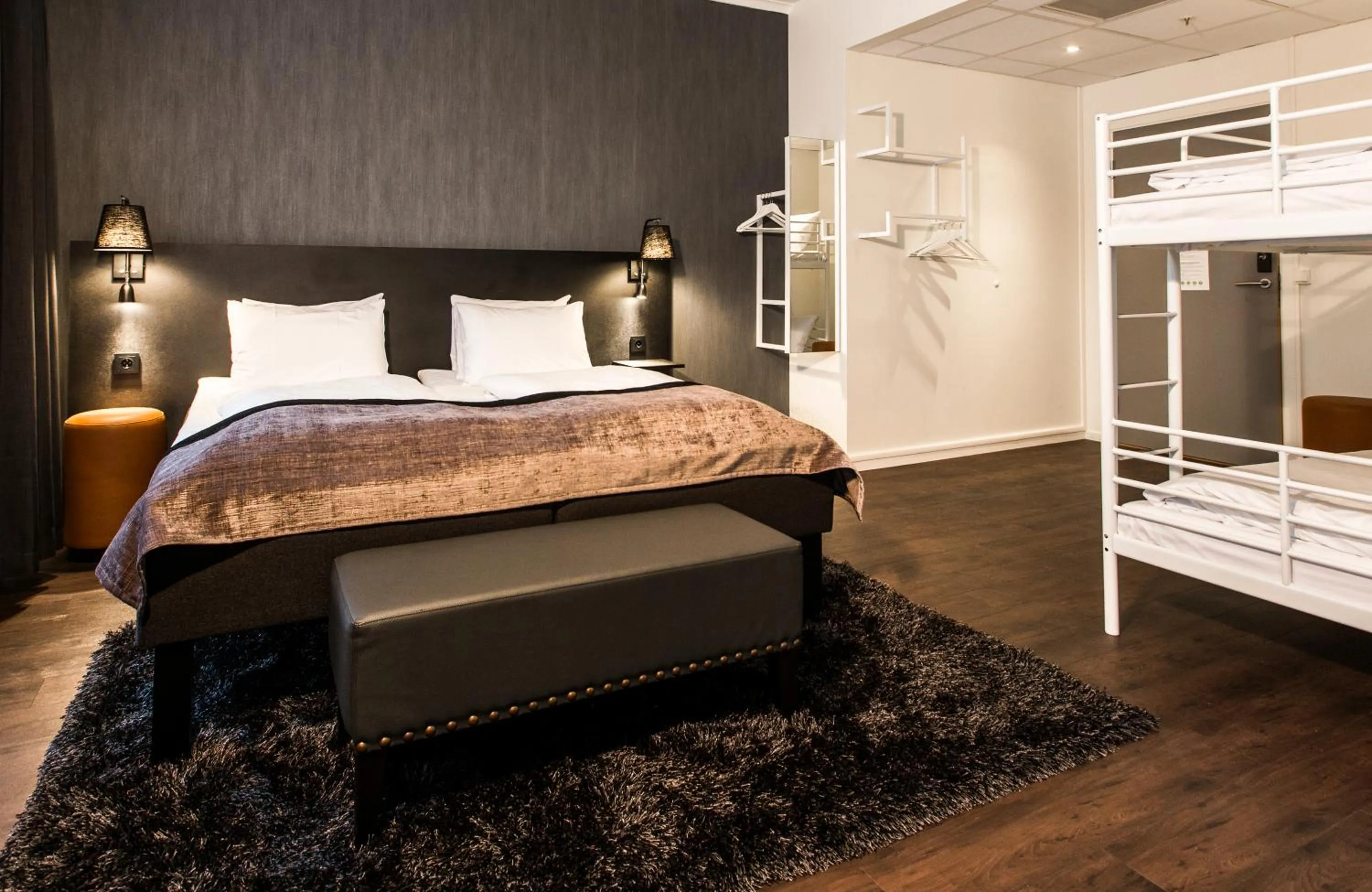 bunk bed, Bed in Saga Hotel Oslo Central