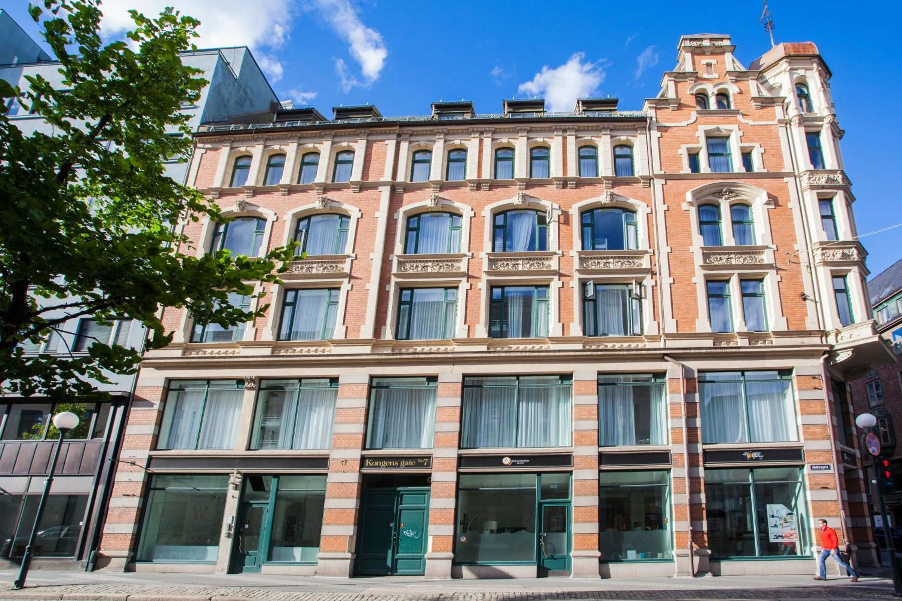 Facade/entrance in Saga Hotel Oslo Central