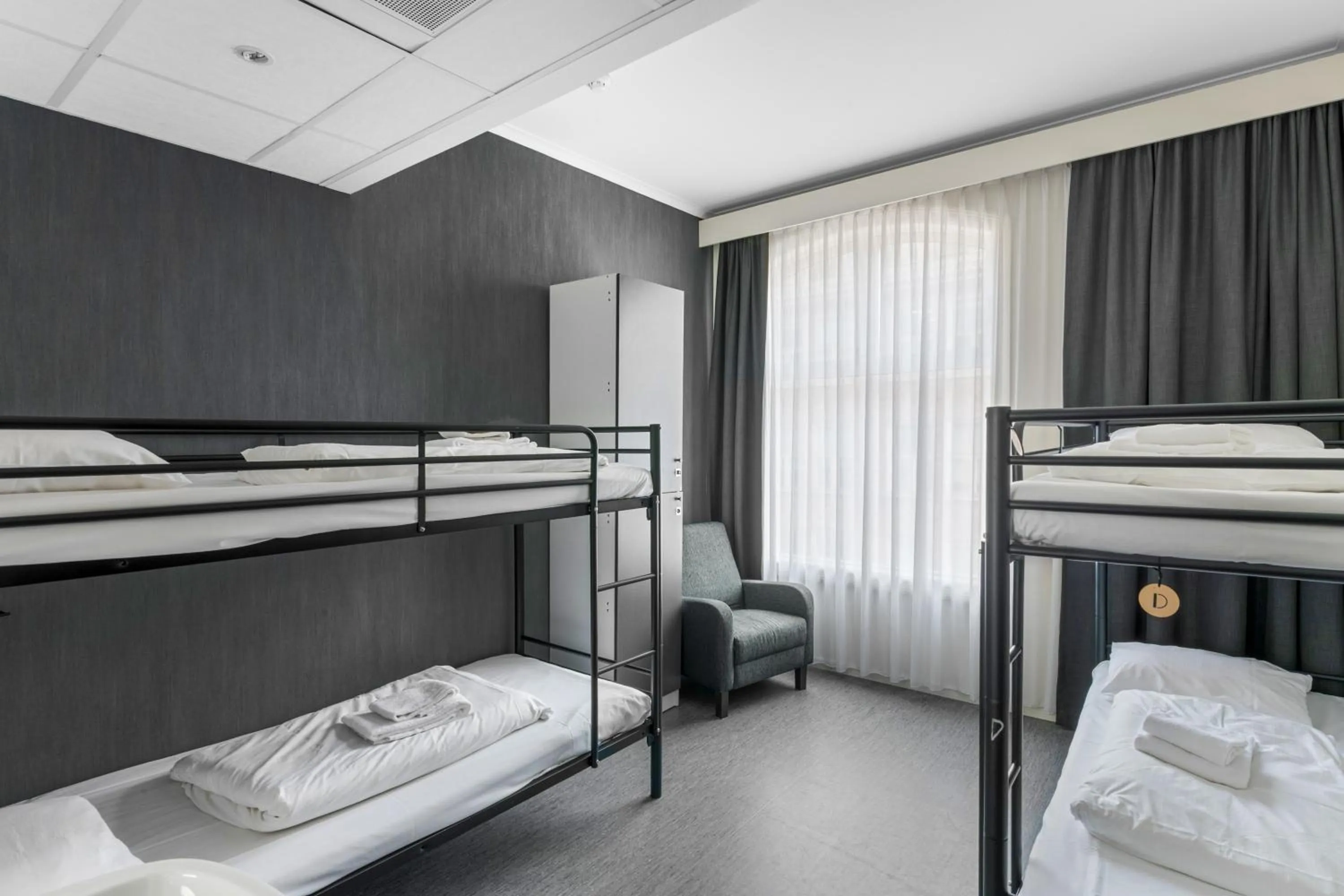 Bedroom, Bed in K7 Hotel Oslo