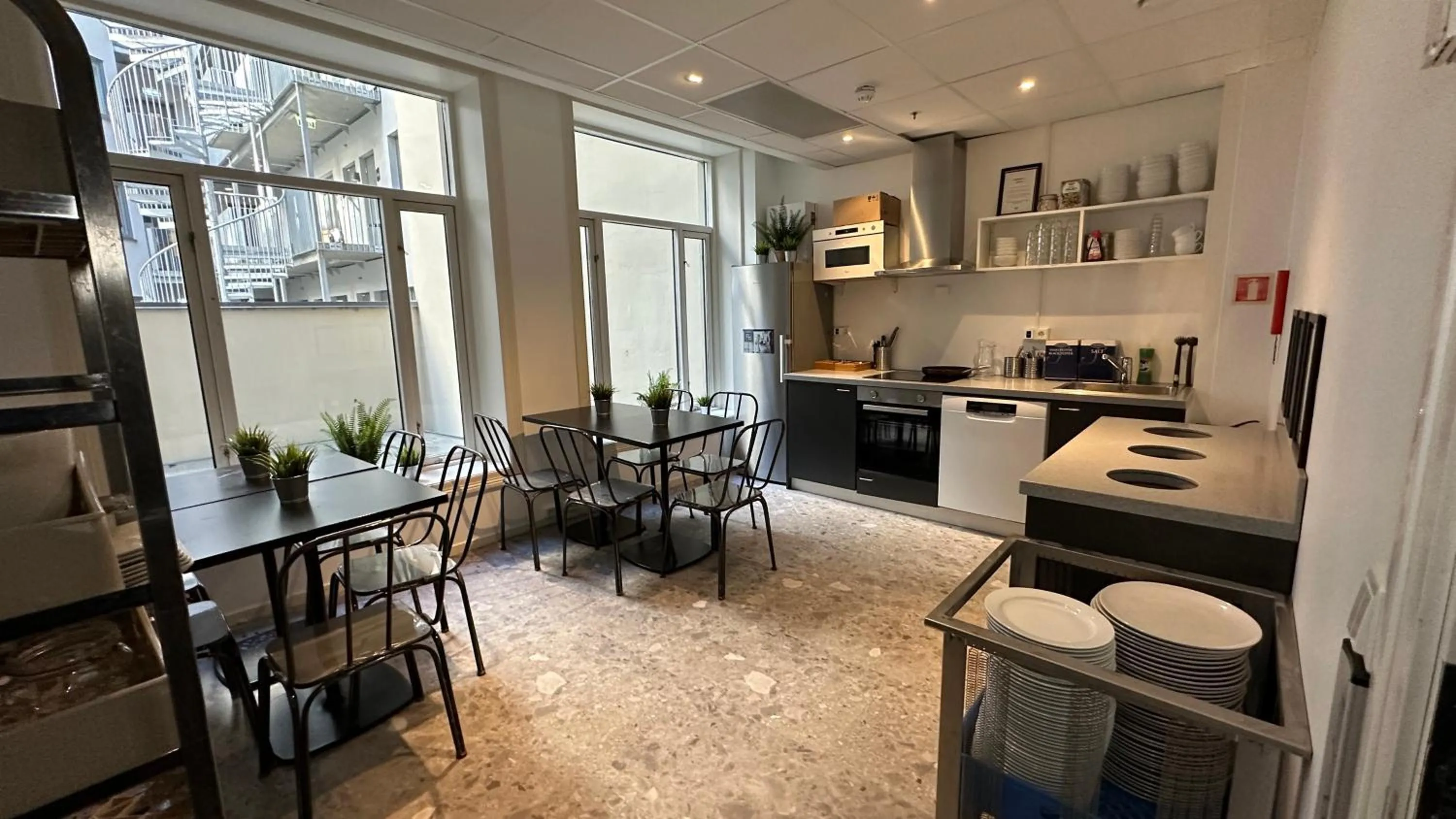 Kitchen or kitchenette in Saga Hotel Oslo Central