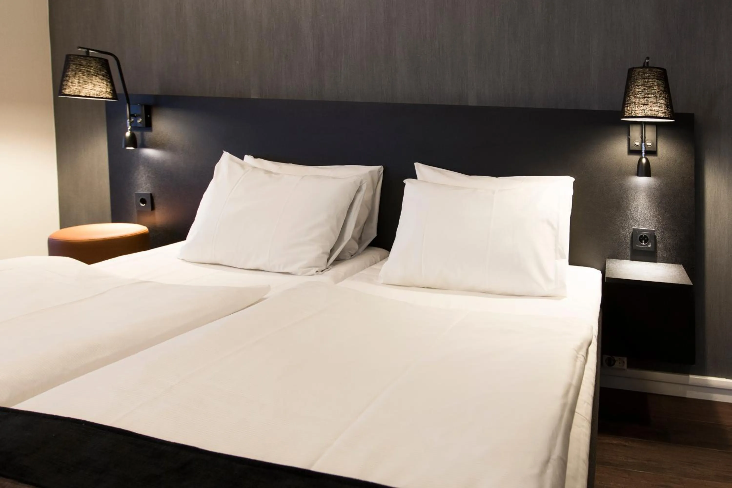 Bed in Saga Hotel Oslo Central