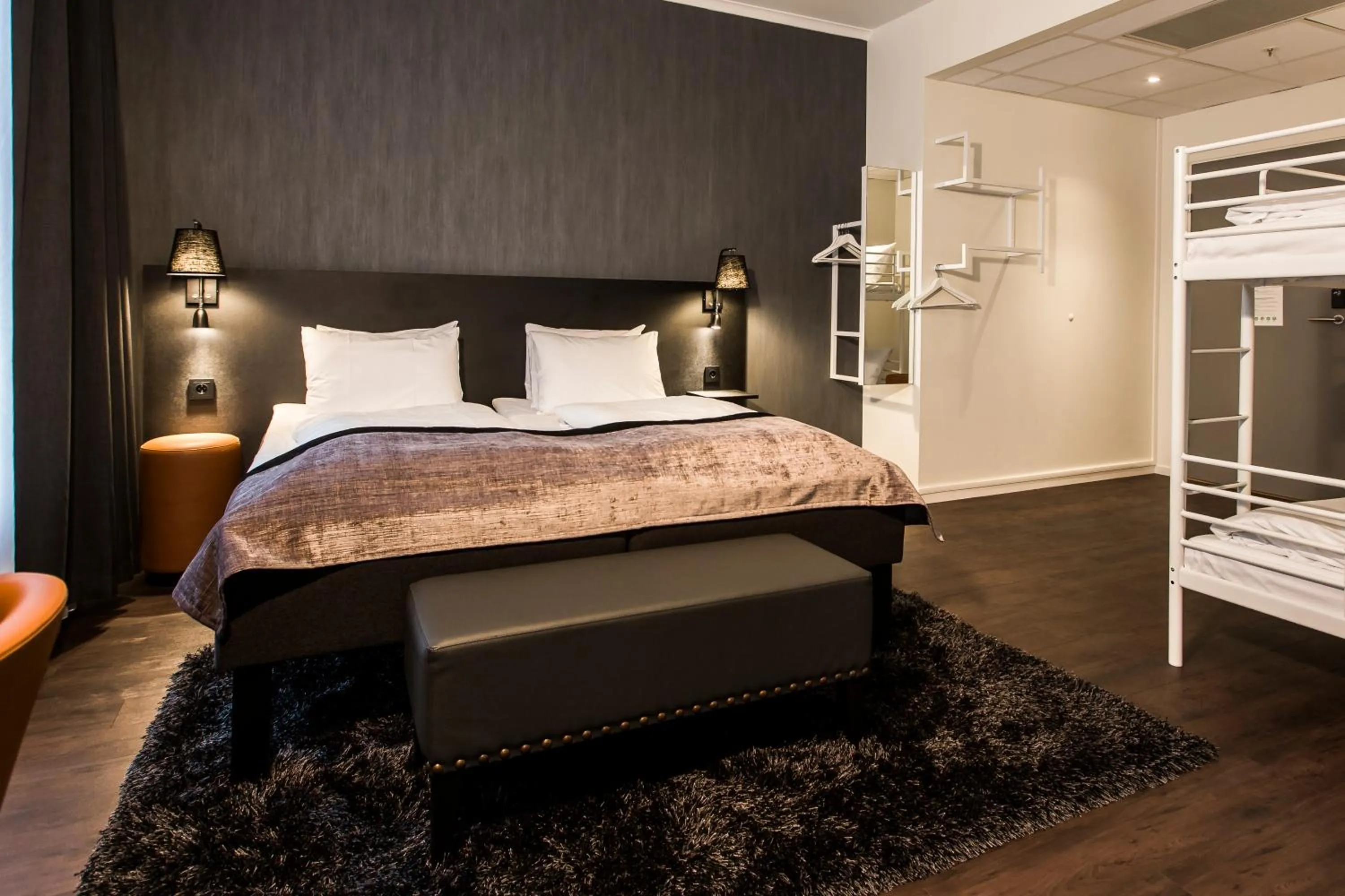 bunk bed, Bed in Saga Hotel Oslo Central