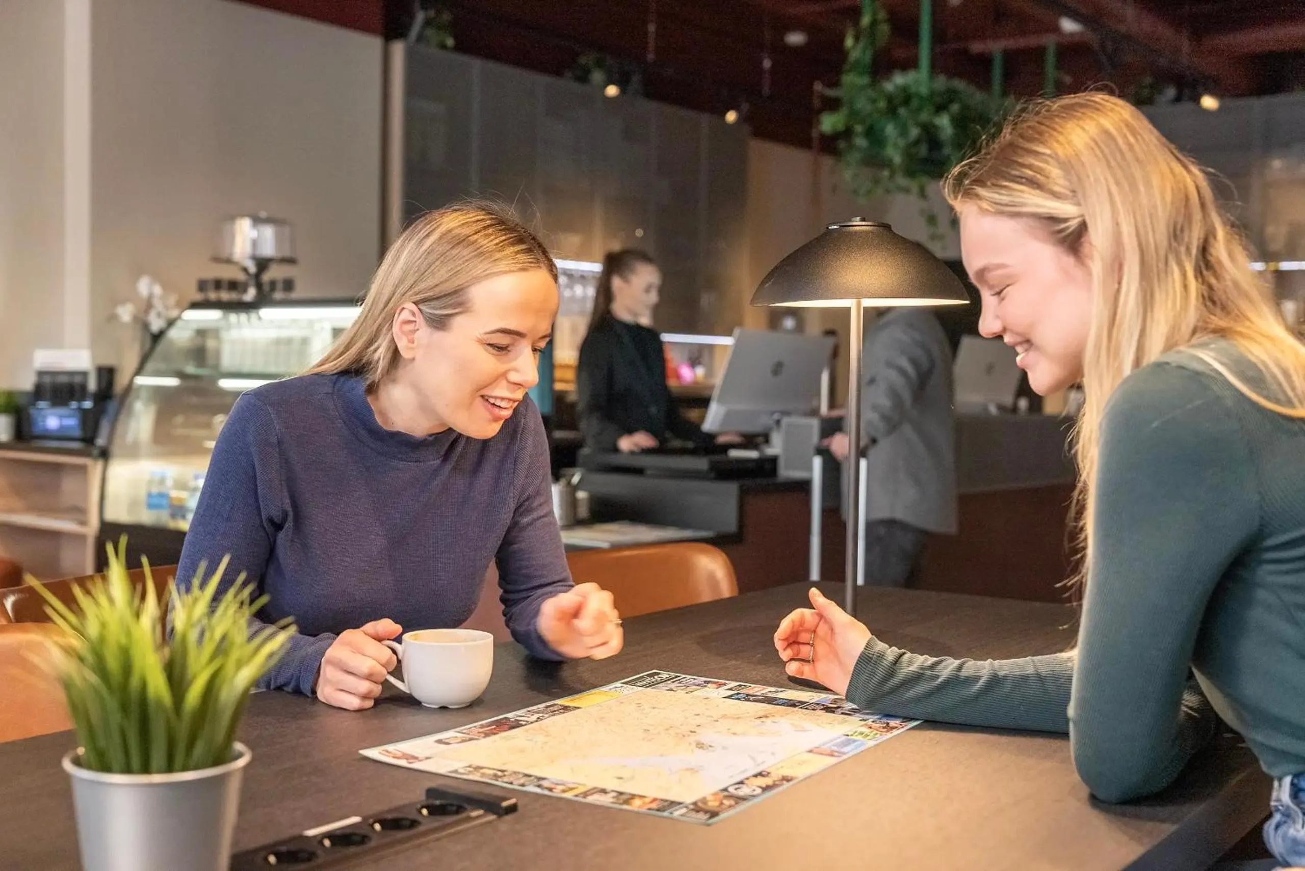 Lobby or reception in Saga Hotel Oslo Central