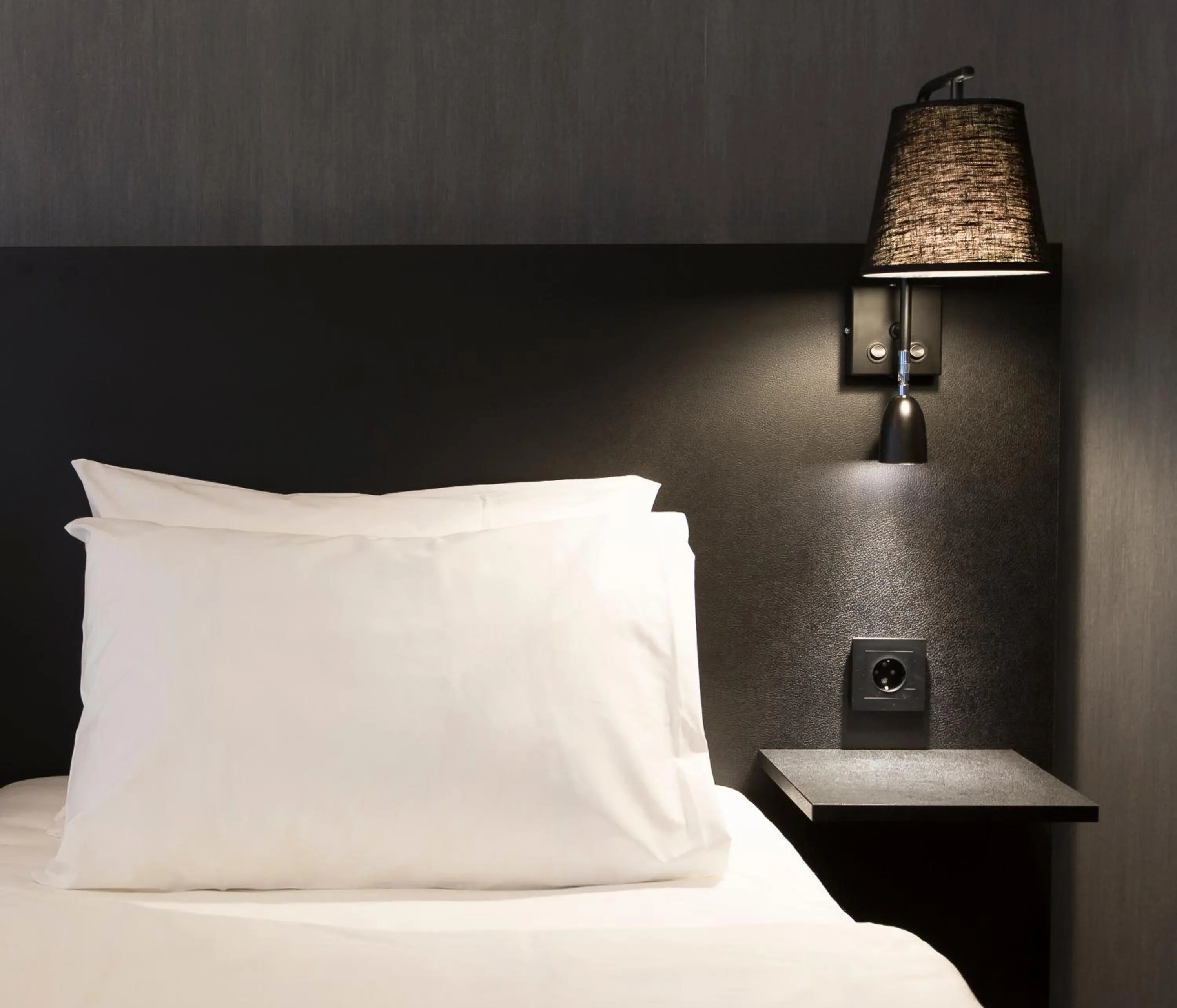 Bed in Saga Hotel Oslo Central