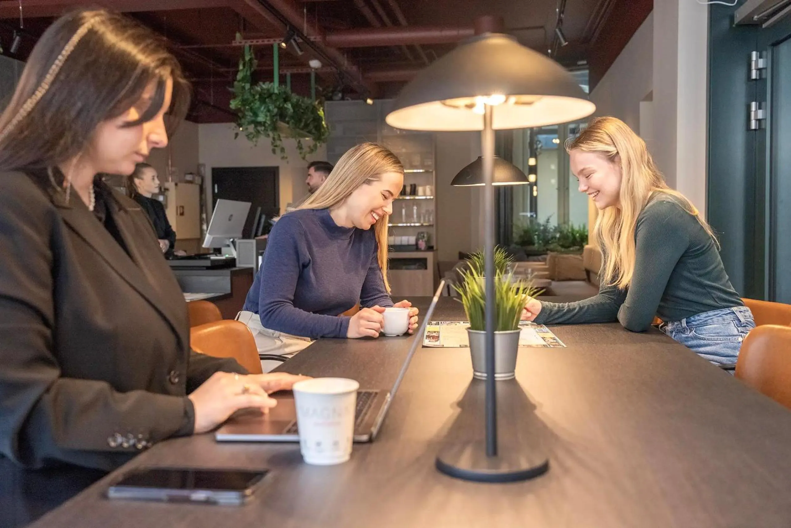 Lobby or reception in Saga Hotel Oslo Central