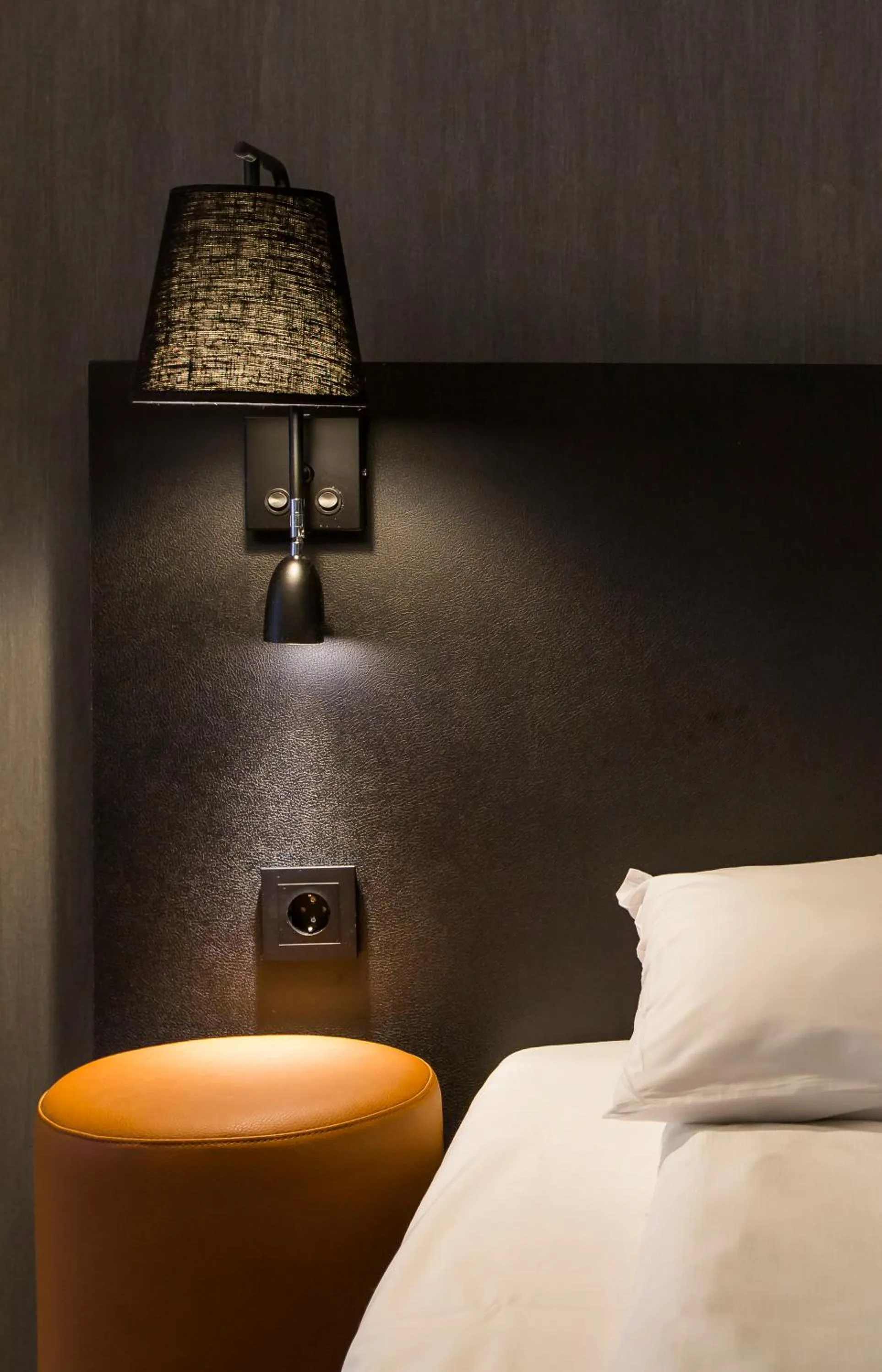 Bed in Saga Hotel Oslo Central