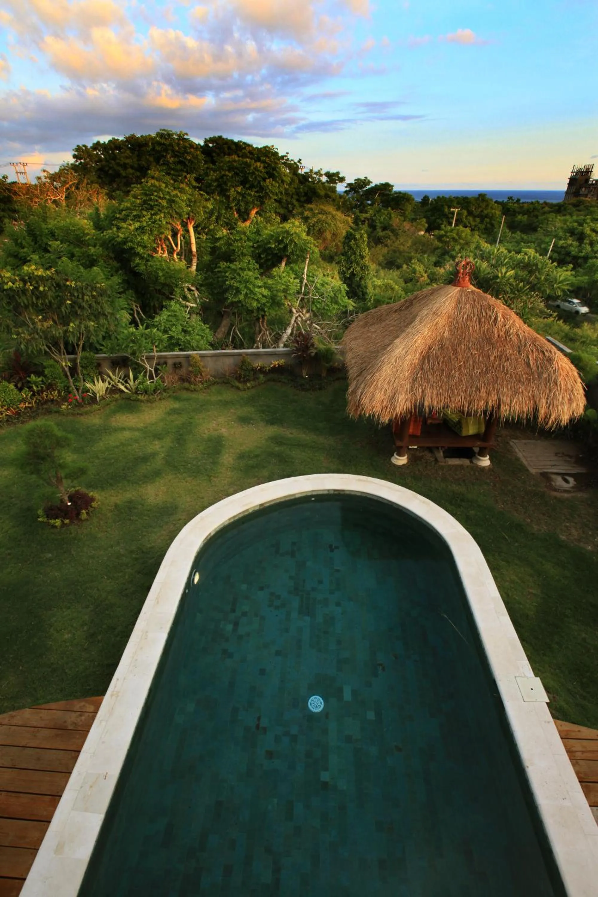 Garden view in Breezy Point Villas