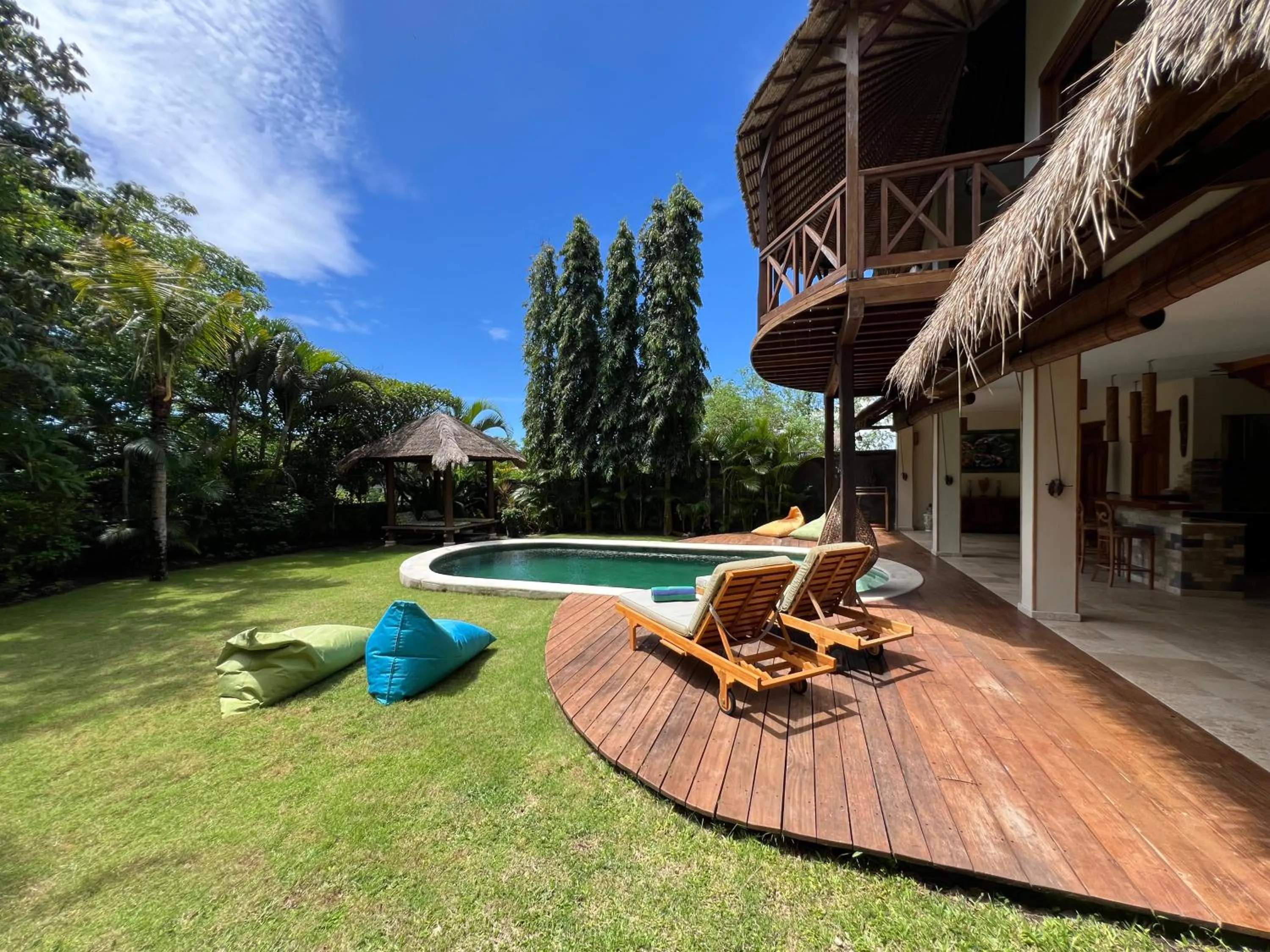 Garden view in Breezy Point Villas