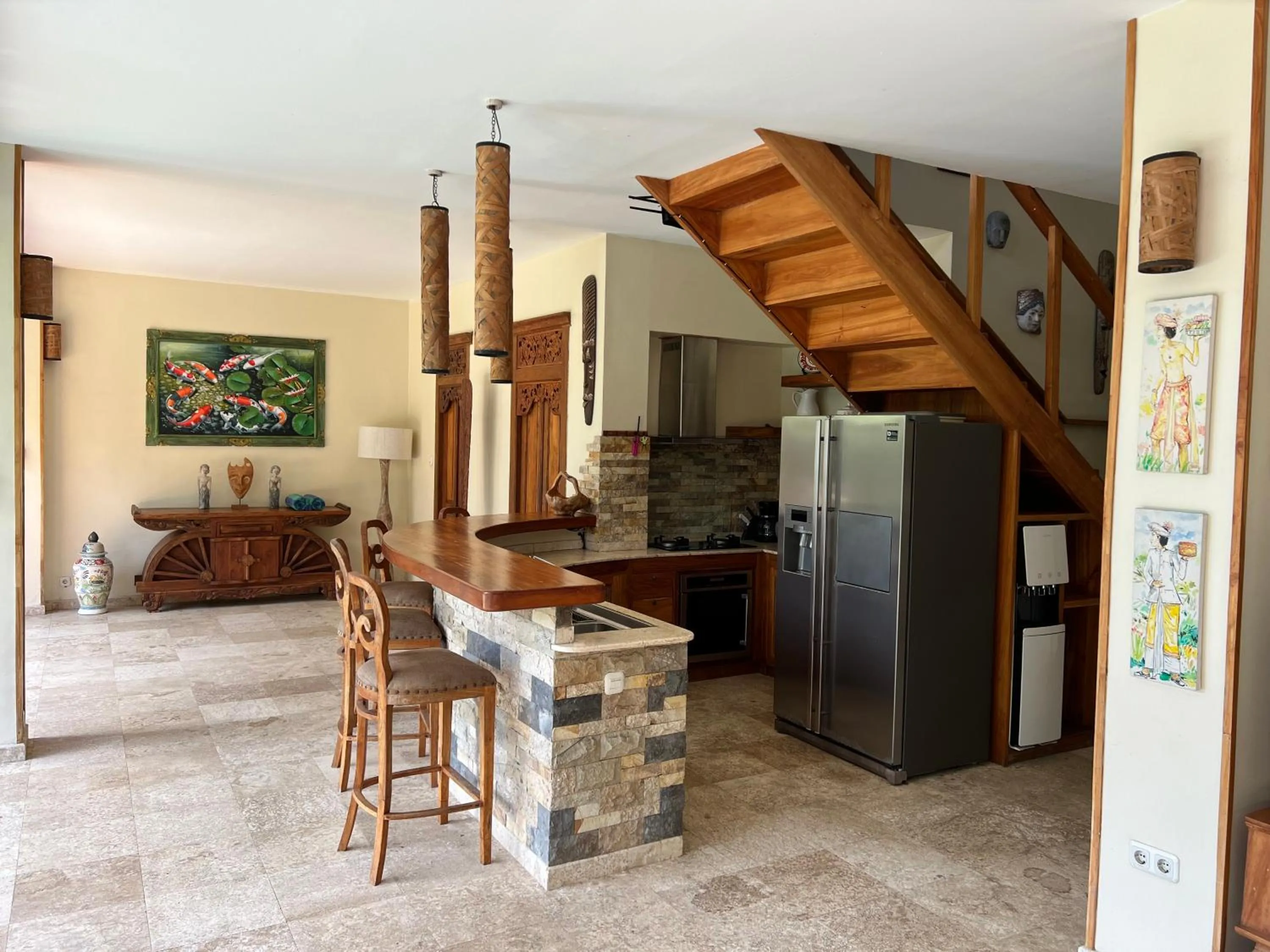 Kitchen or kitchenette in Breezy Point Villas