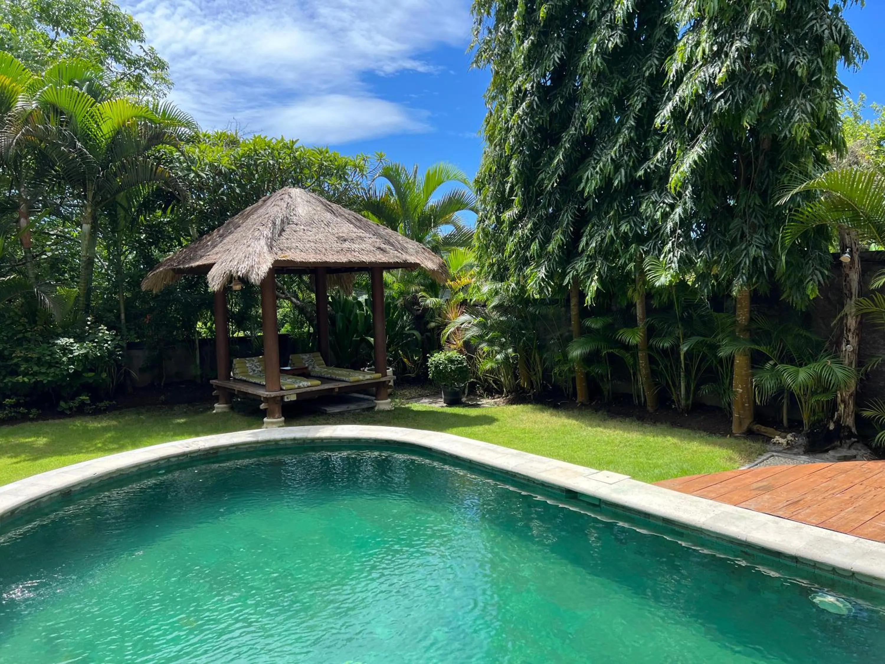 Garden view in Breezy Point Villas