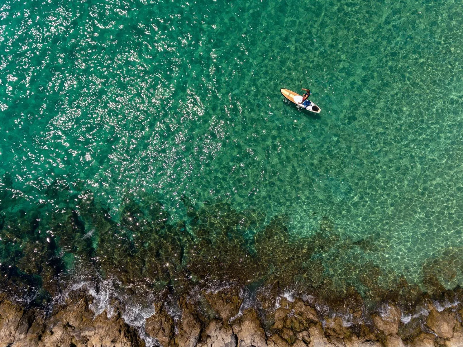 Bird's eye view in Six Senses Kaplankaya