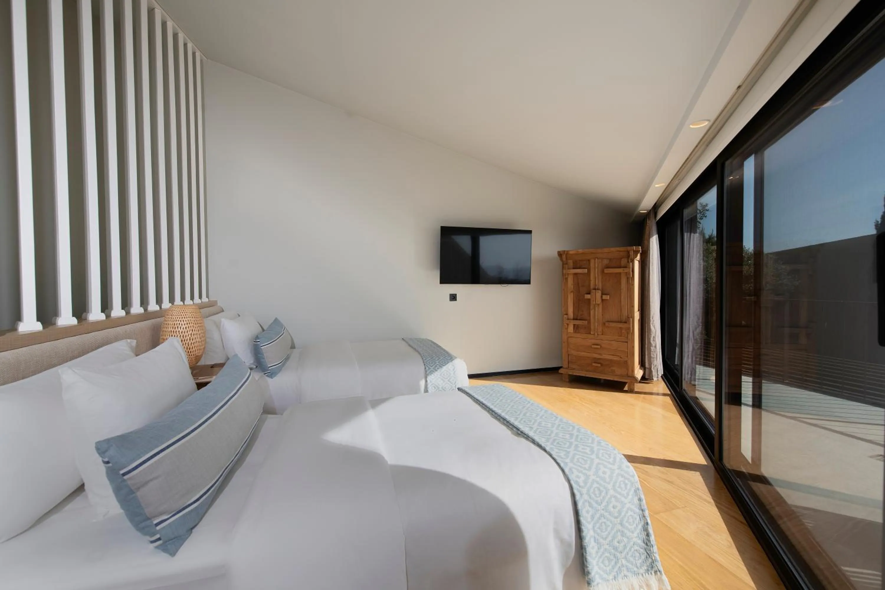 Bedroom, Bed in Six Senses Kaplankaya