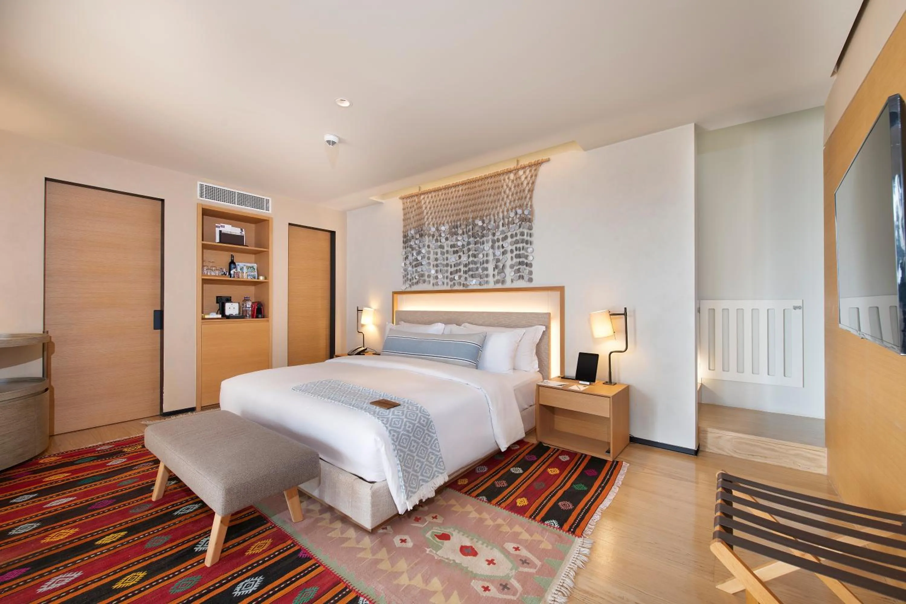 Bedroom, Bed in Six Senses Kaplankaya