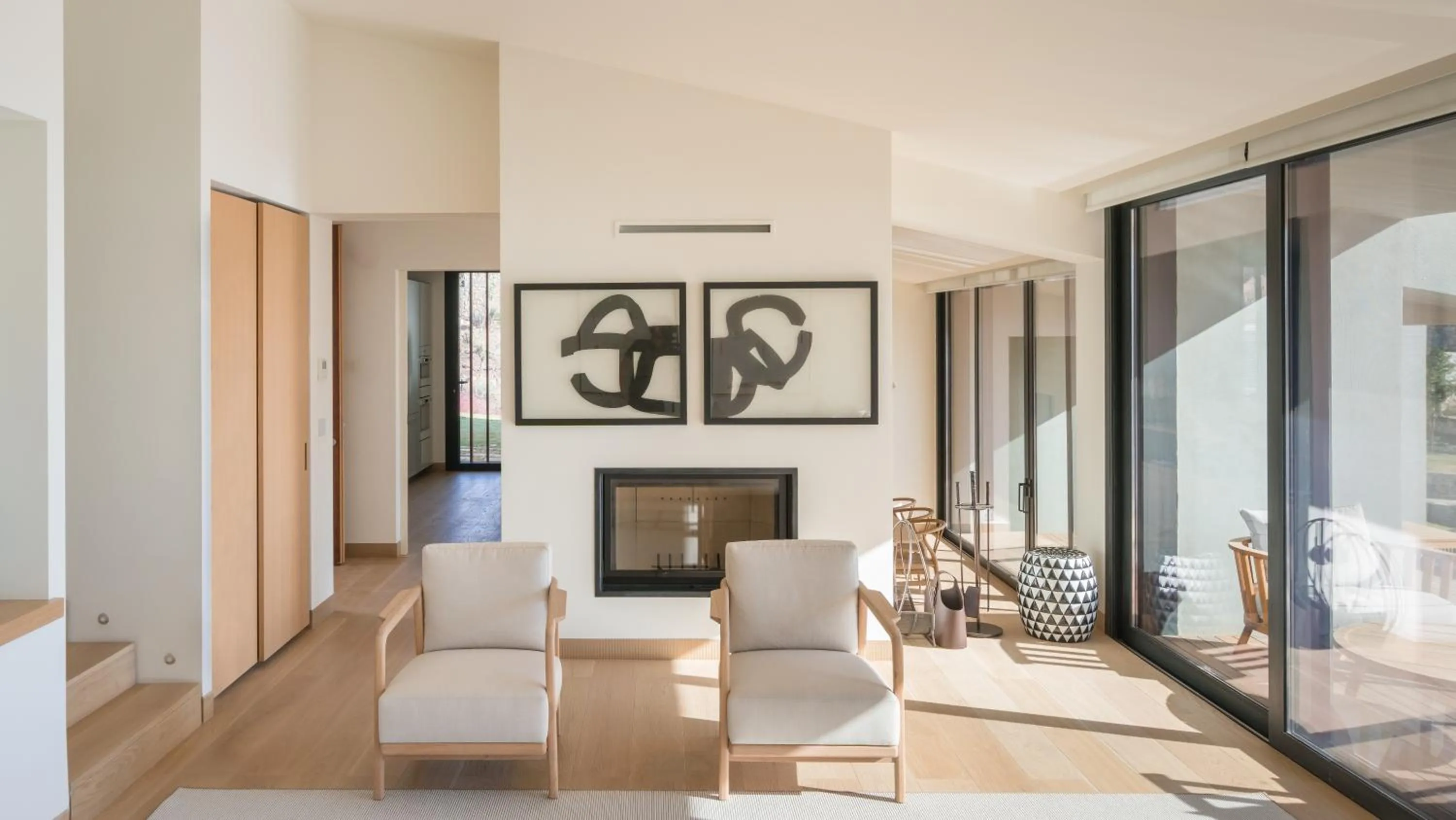 Living room in Six Senses Kaplankaya