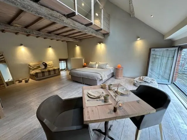 Bed in Le Temps d'une Pause