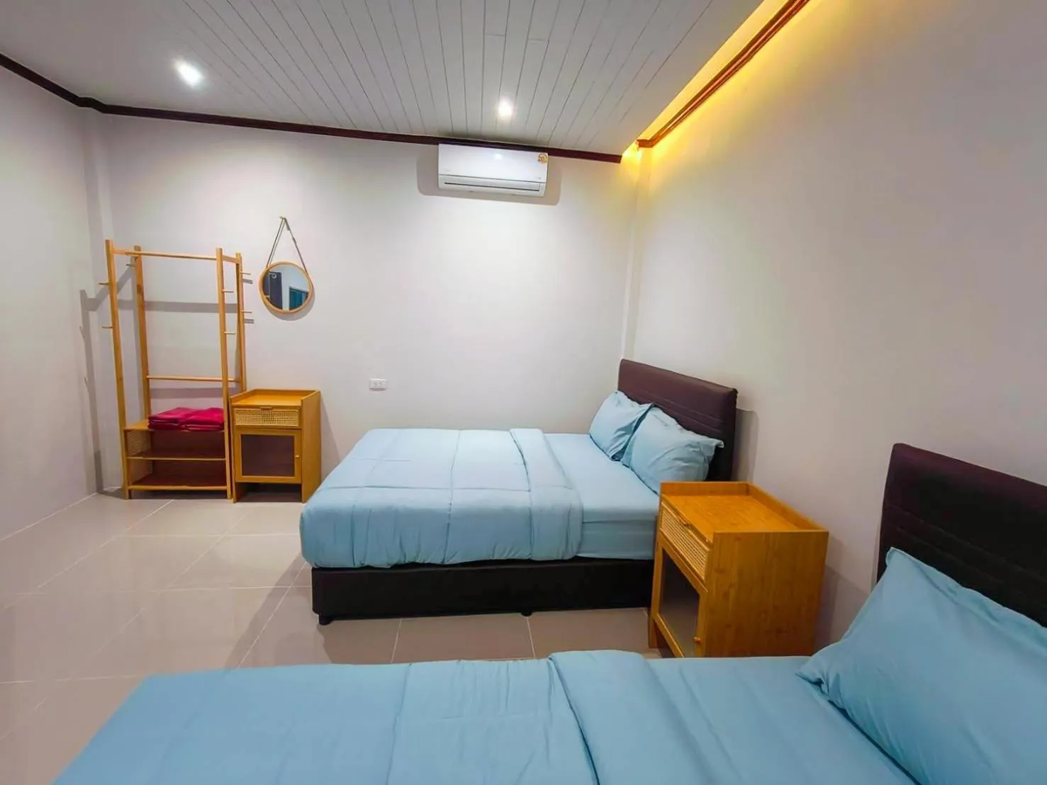 Bed in Phangan Lodge