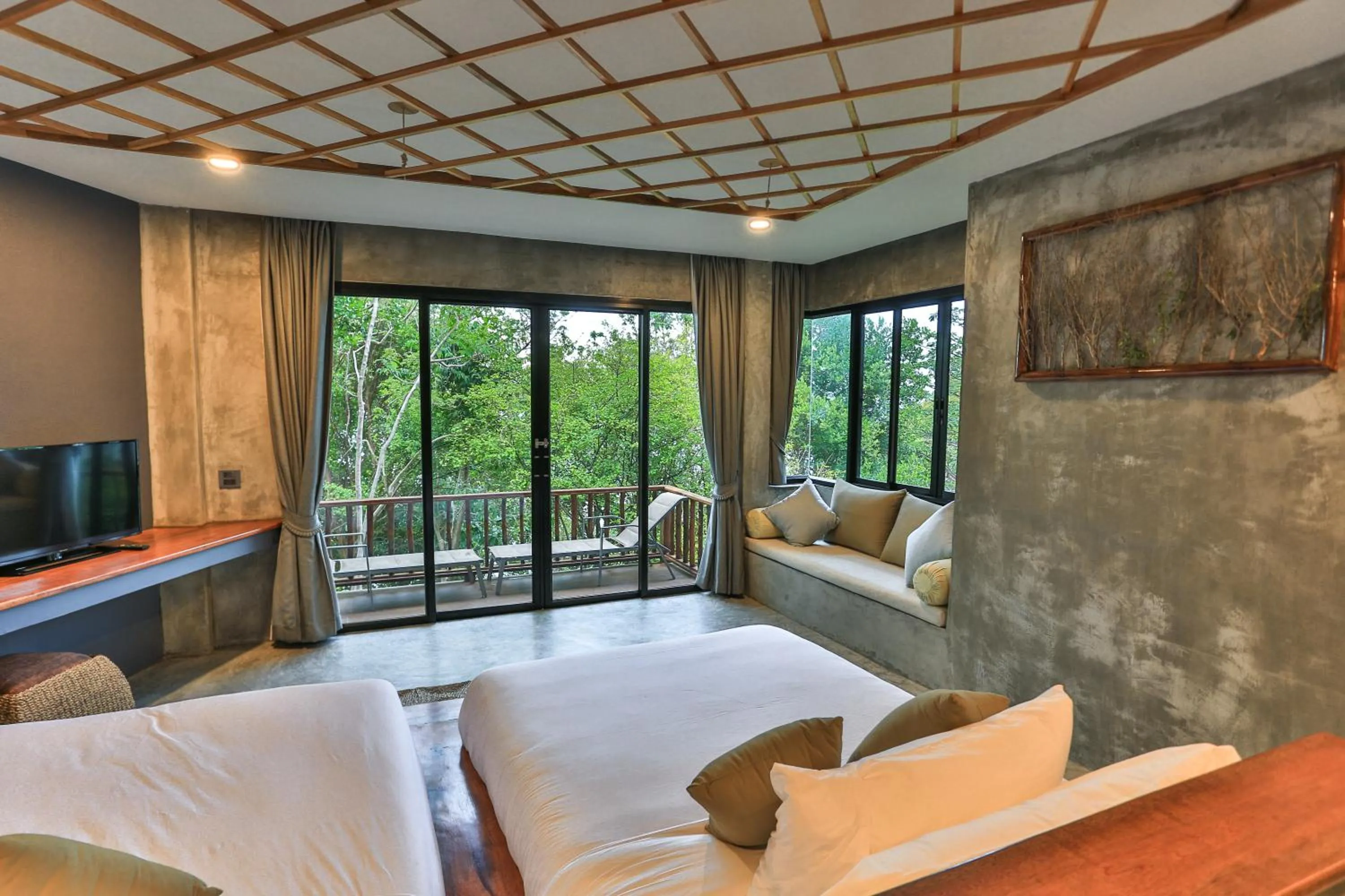 Photo of the whole room, Bed in Sai Daeng Resort