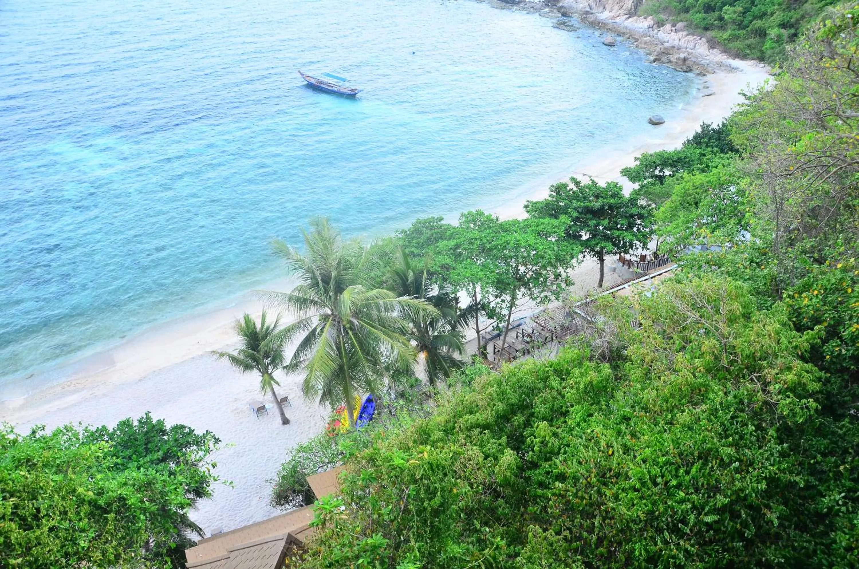 Bird's eye view in Sai Daeng Resort