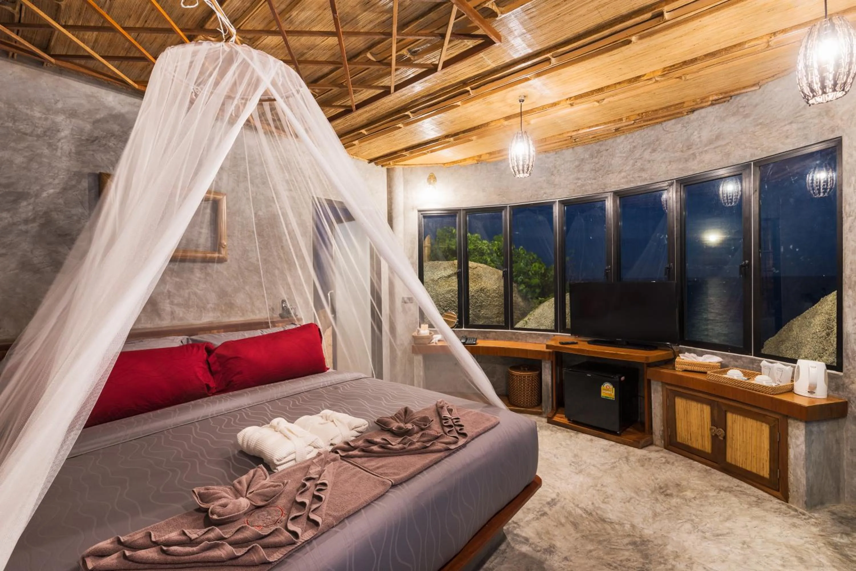 Bedroom, Bed in Sai Daeng Resort