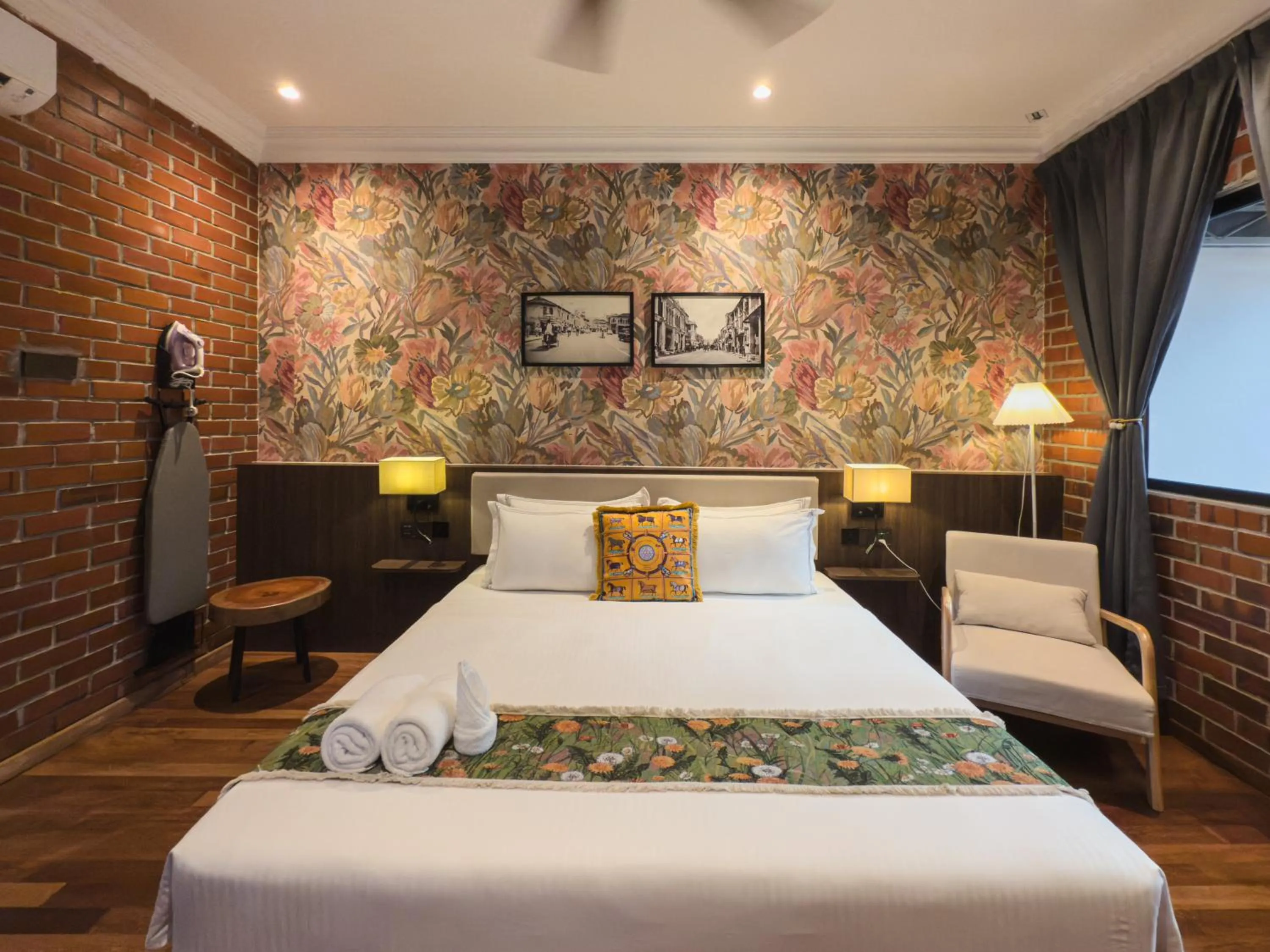 Bed in RARE Heritage House