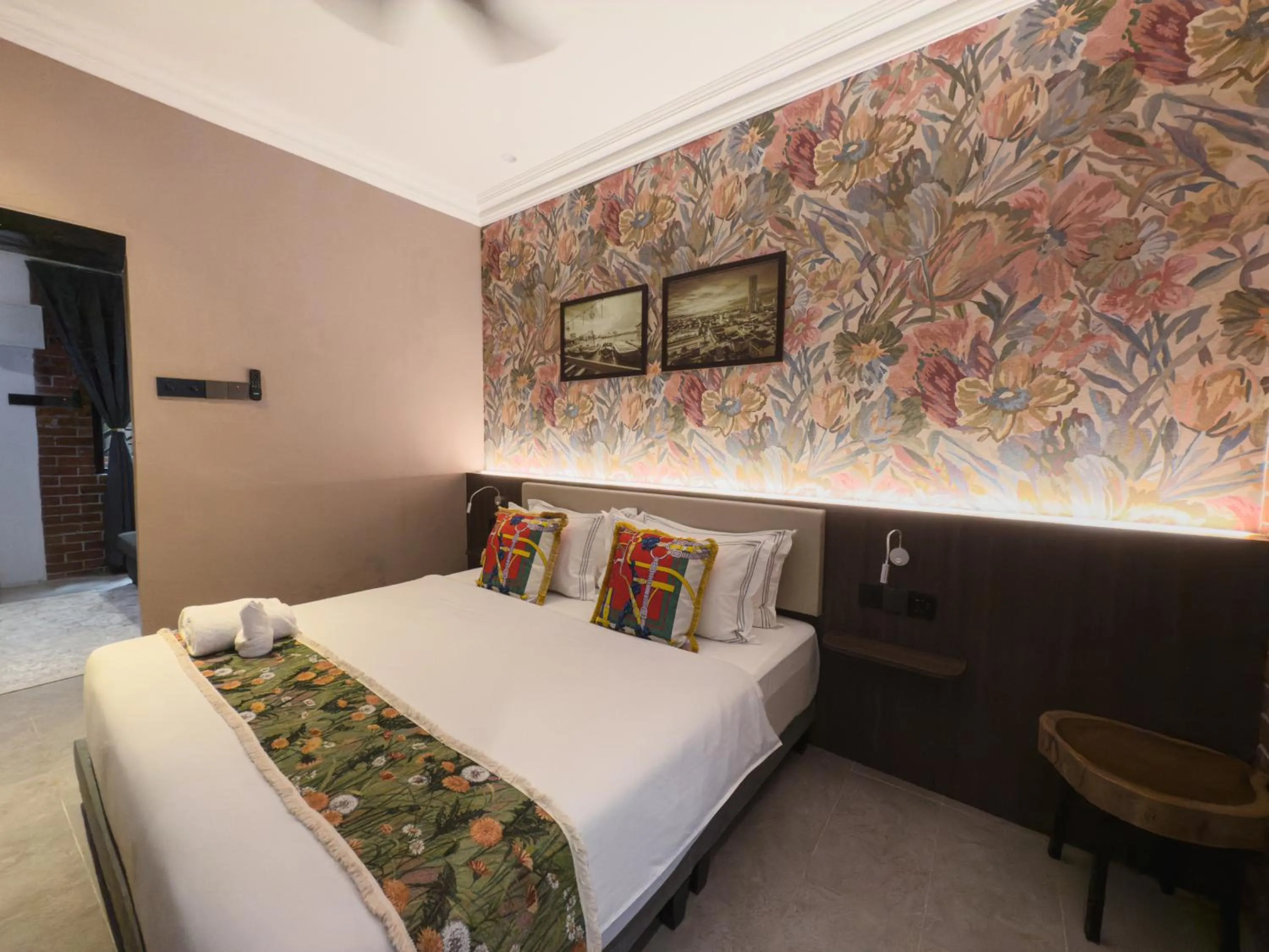 Bed in RARE Heritage House