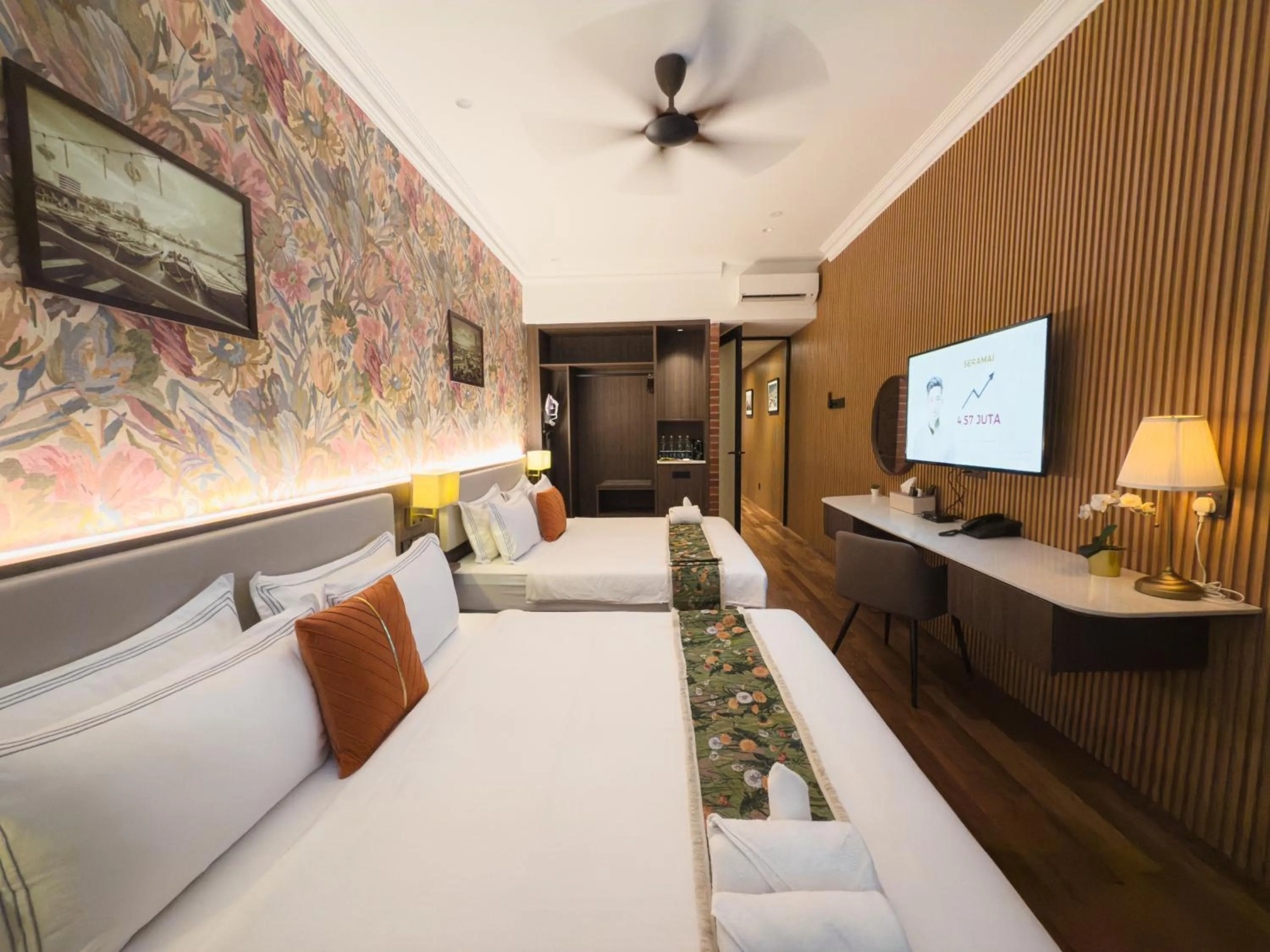 Bed in RARE Heritage House