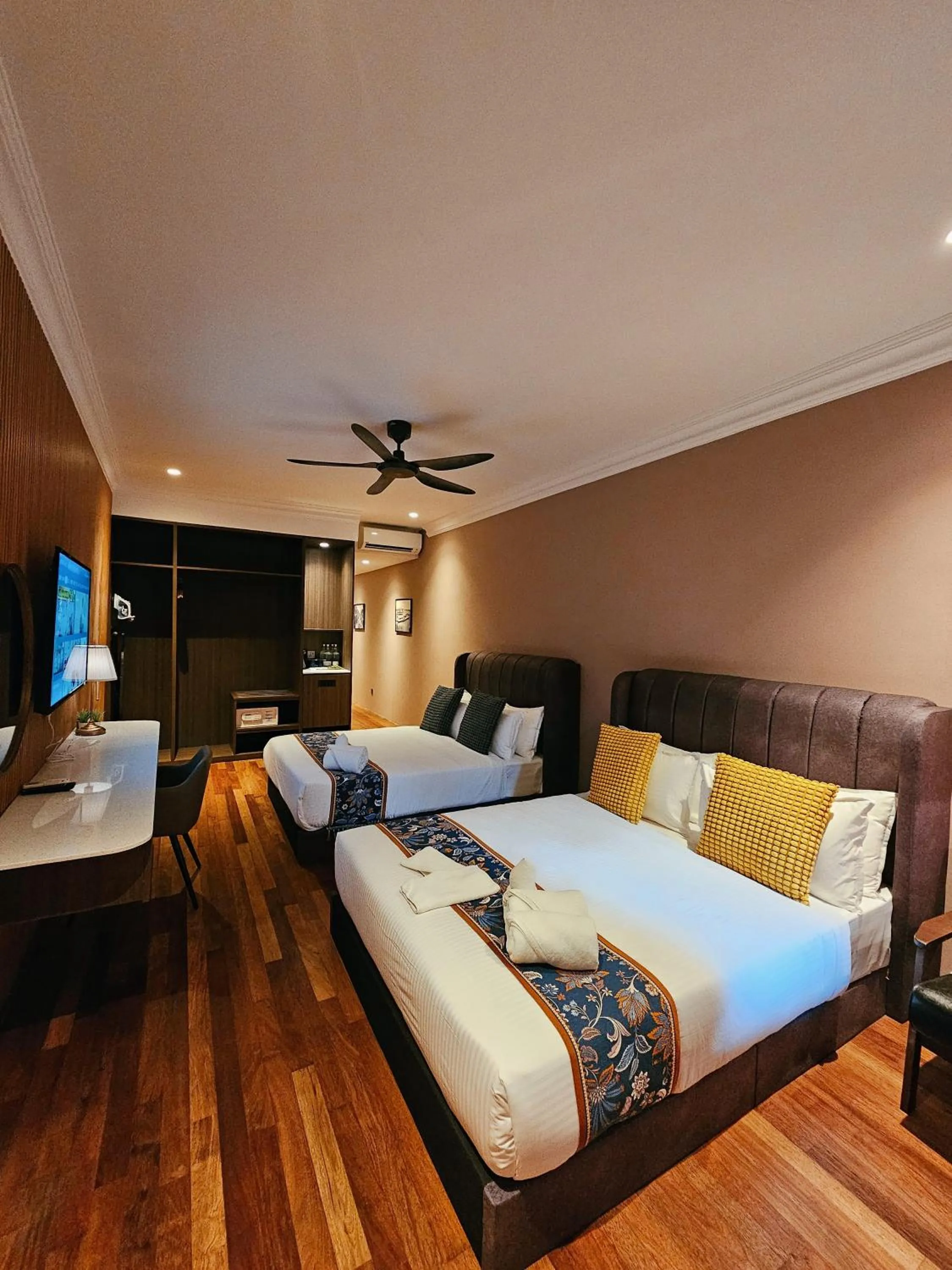 Bed in RARE Heritage House