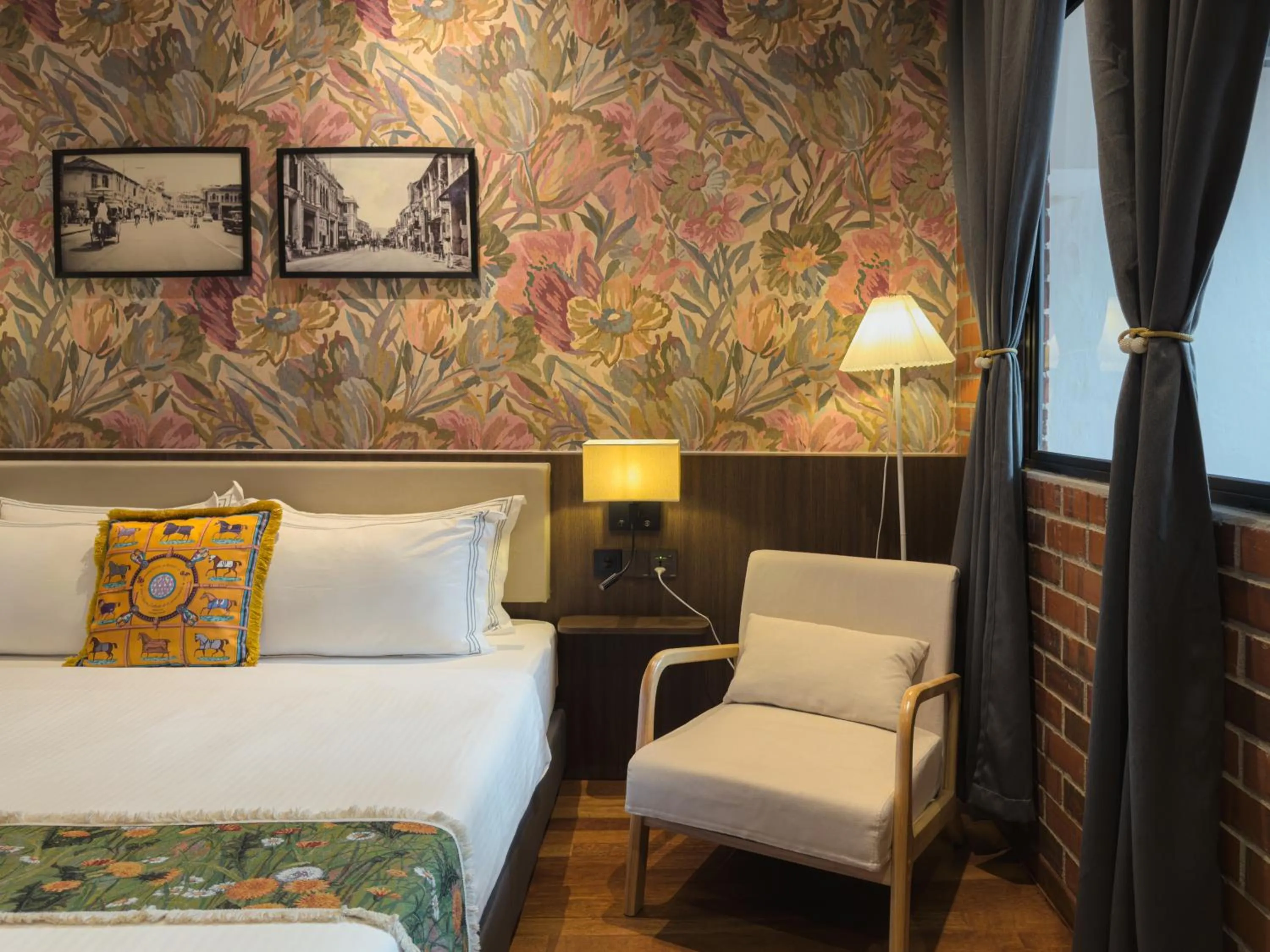 Bed in RARE Heritage House