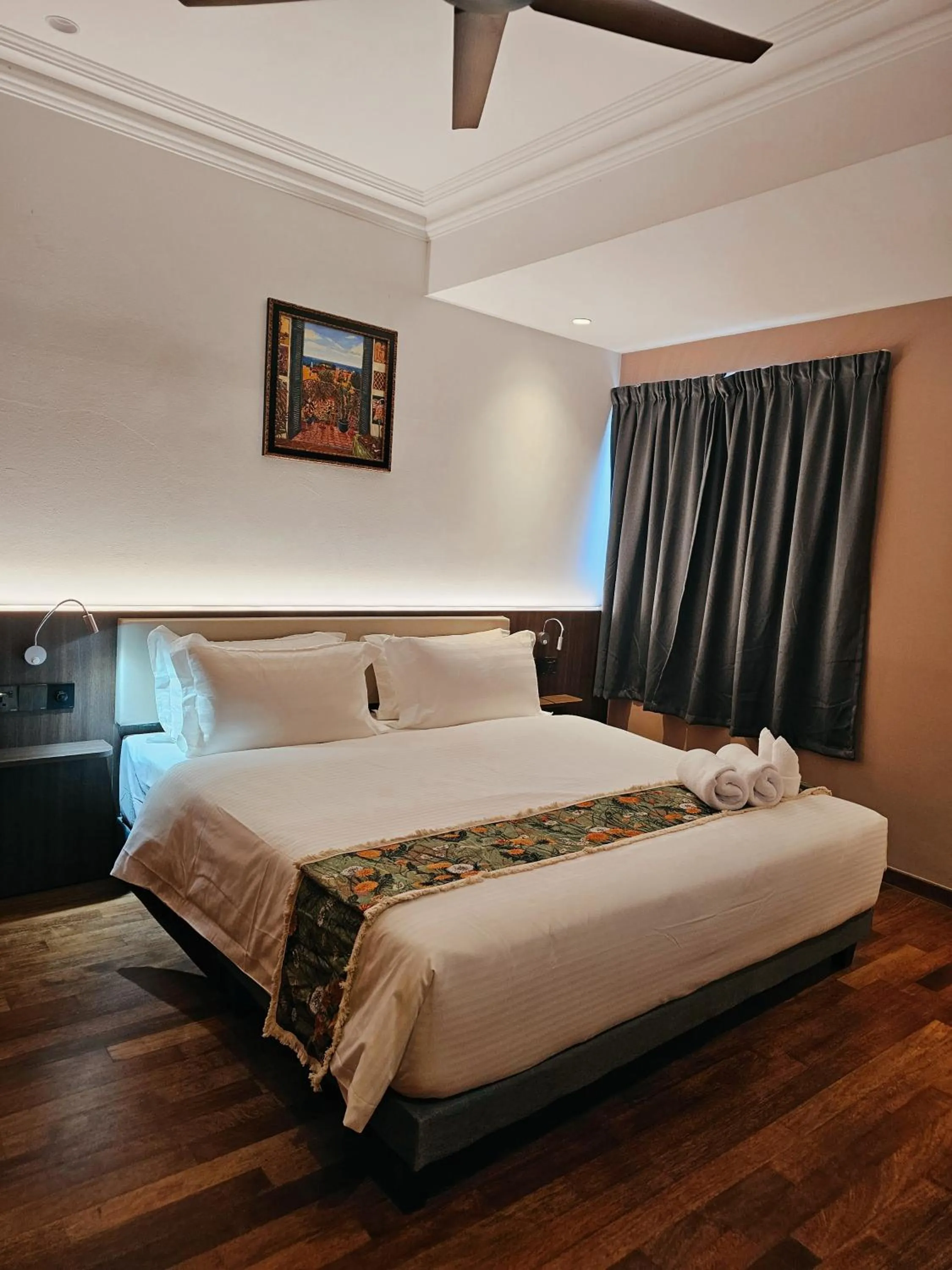 Bed in RARE Heritage House